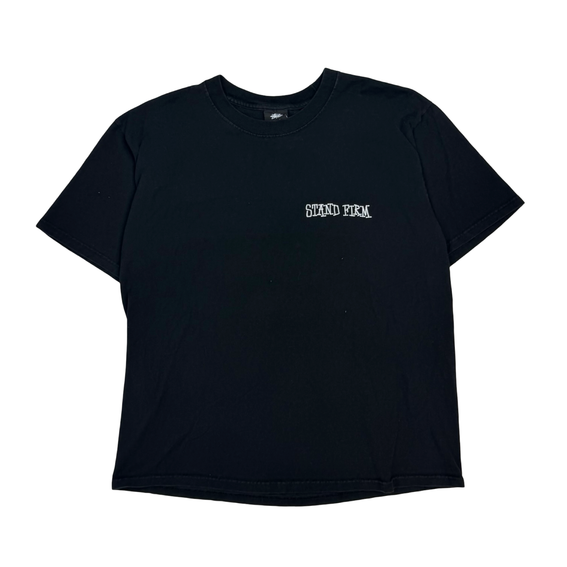 Stussy Stand Firm End Racism Now Tee Black