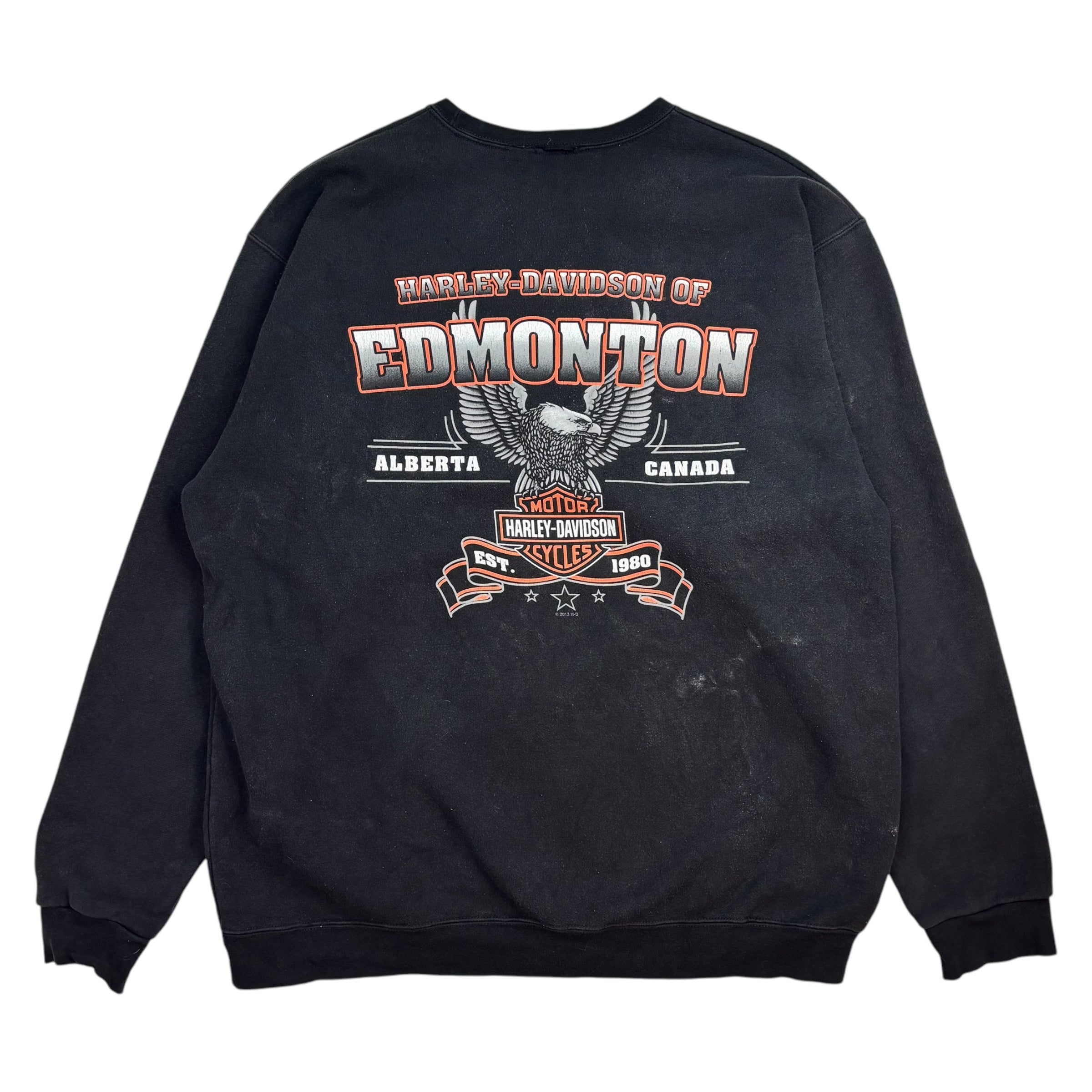 Vintage Harley-Davidson Of Edmonton Crewneck