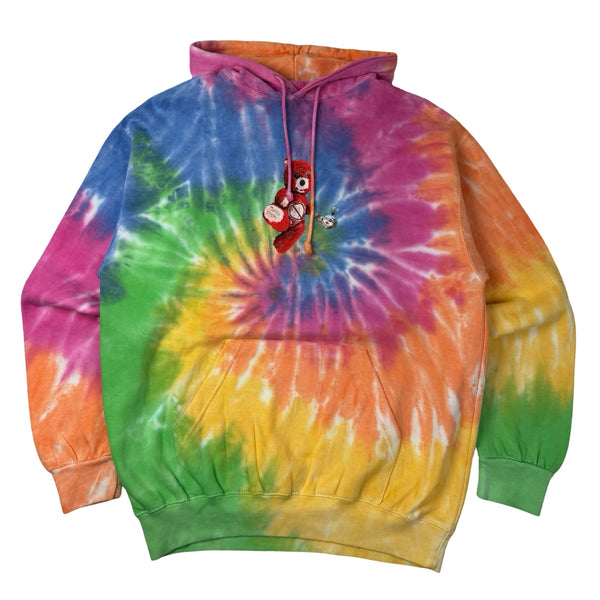 Travis Scott Astroworld Tour Skipping Bear Hoodie Tie Dye