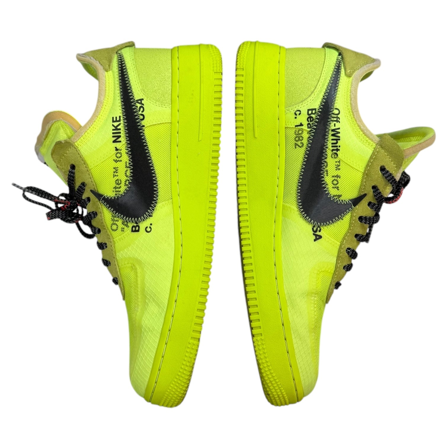 Nike Air Force 1 Low Off-White Volt (Used)