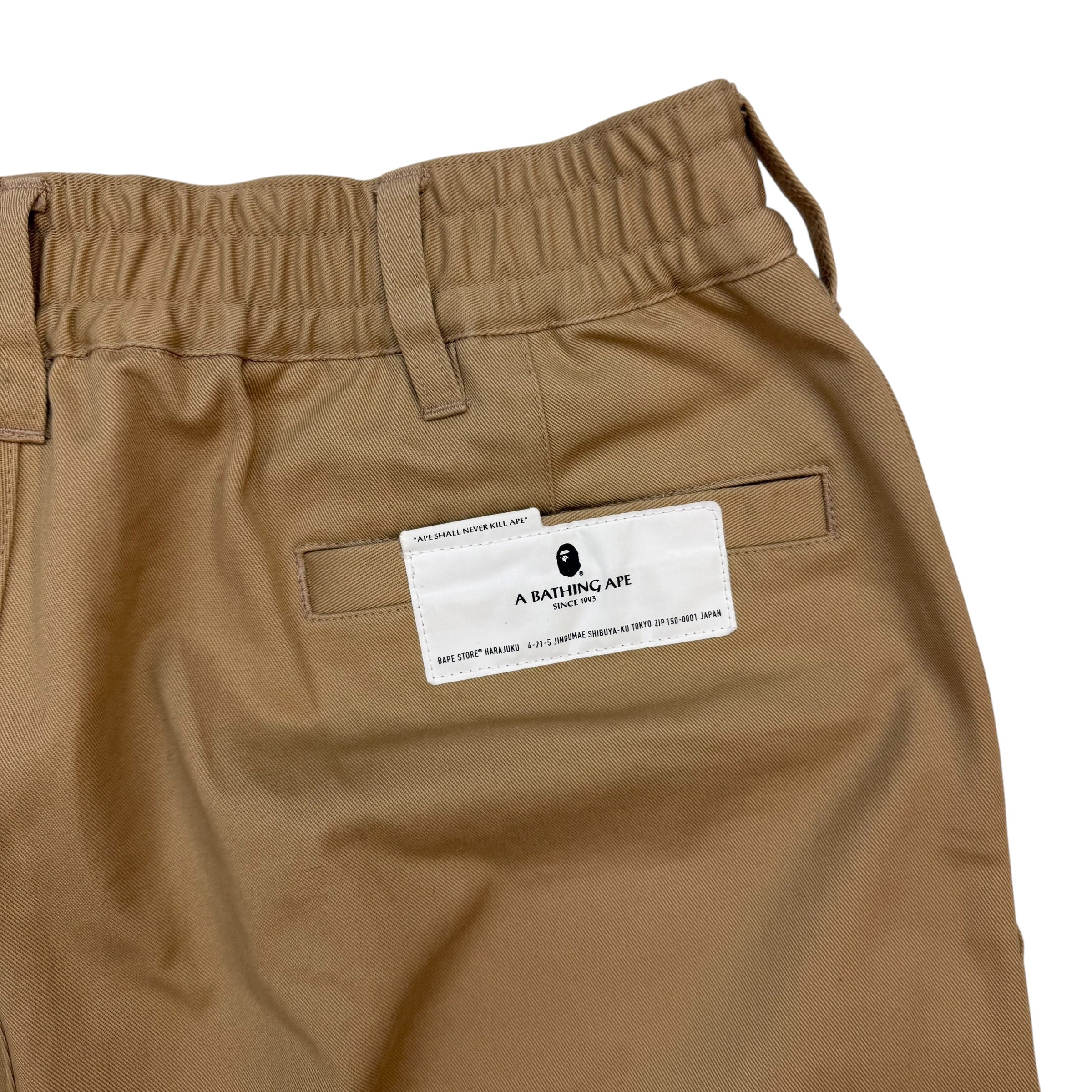 A Bathing Ape BAPE Chino Pants Khaki