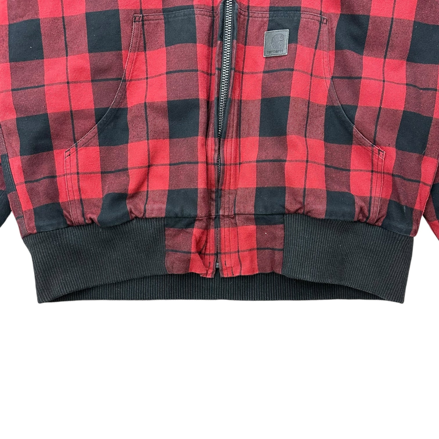 Vintage Carhartt Buffalo Plaid Full Zip Jacket