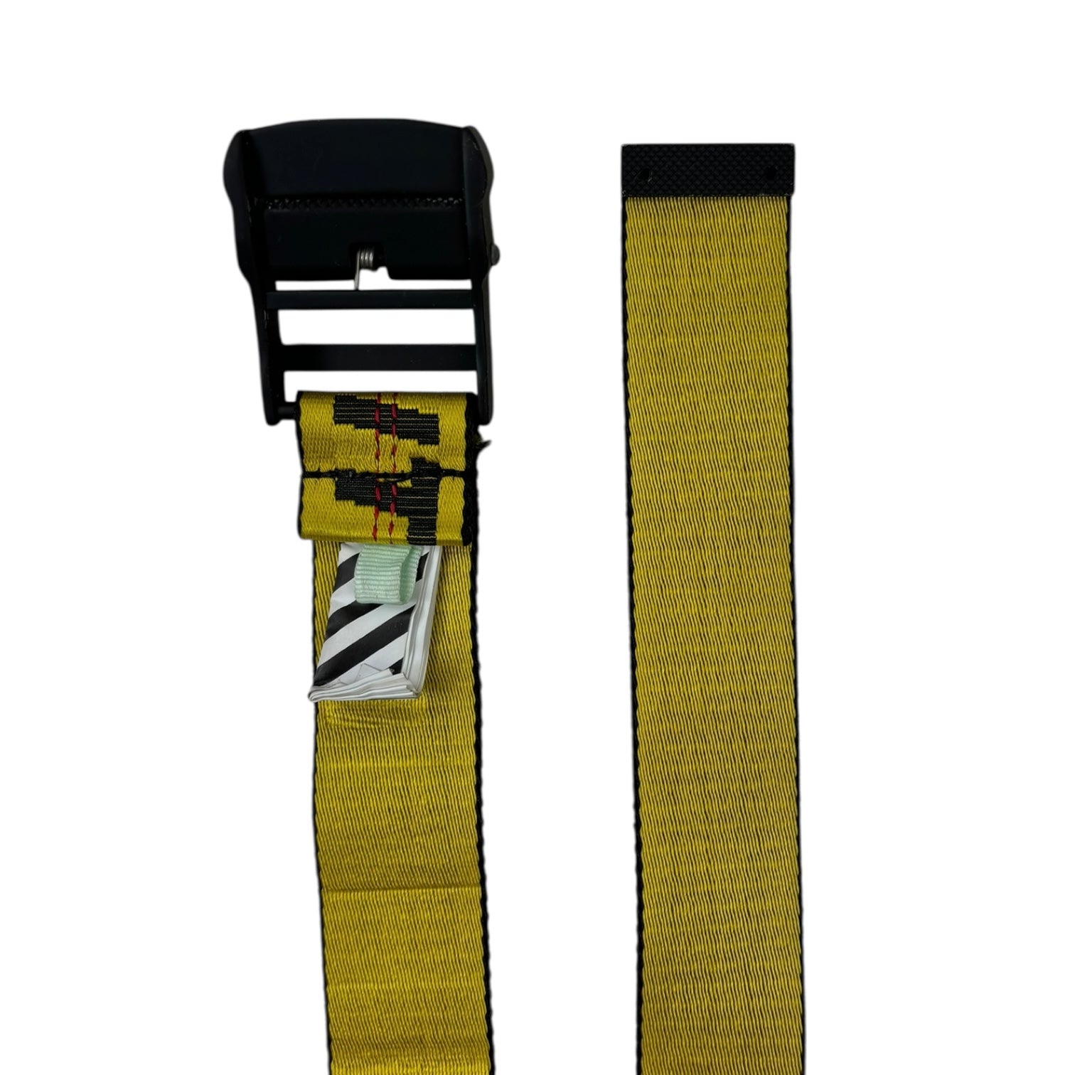 Off-White Industrial Belt Yellow