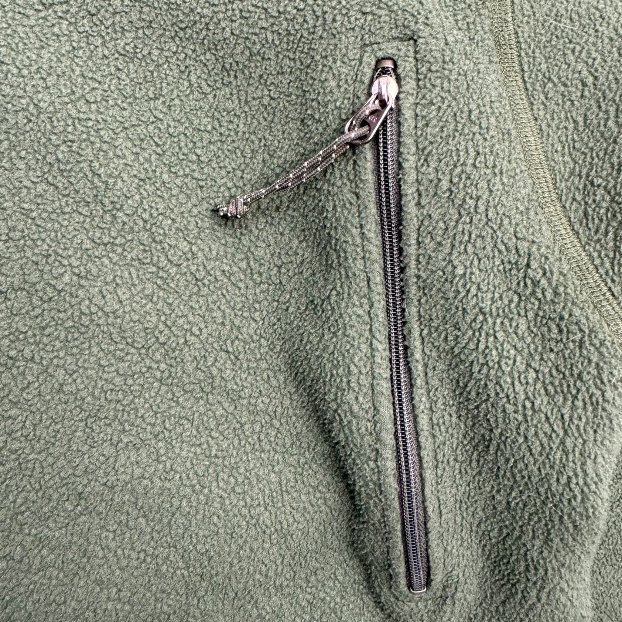 Vintage Green MEC Tech Zip Fleece