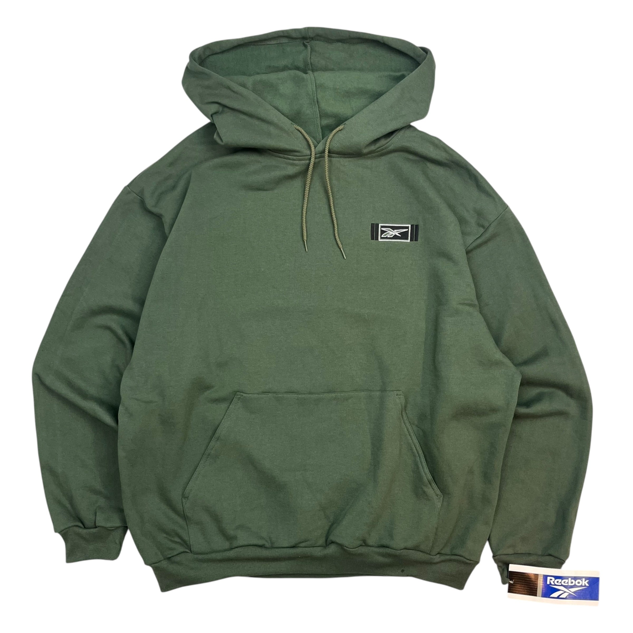 Vintage Reebok Hoodie Green