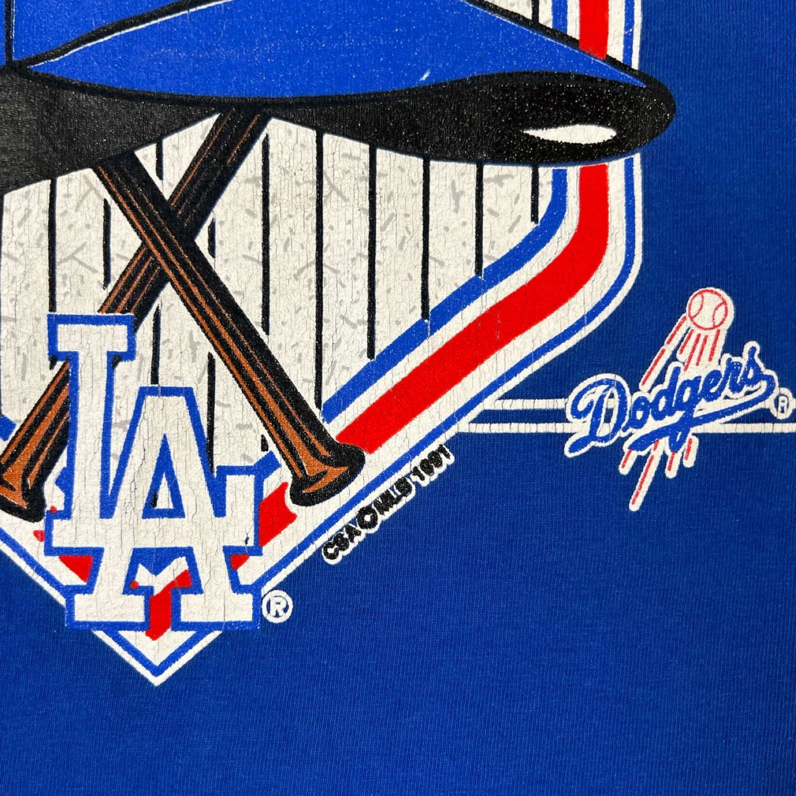 Vintage LA Dodgers T-Shirt Royal Blue