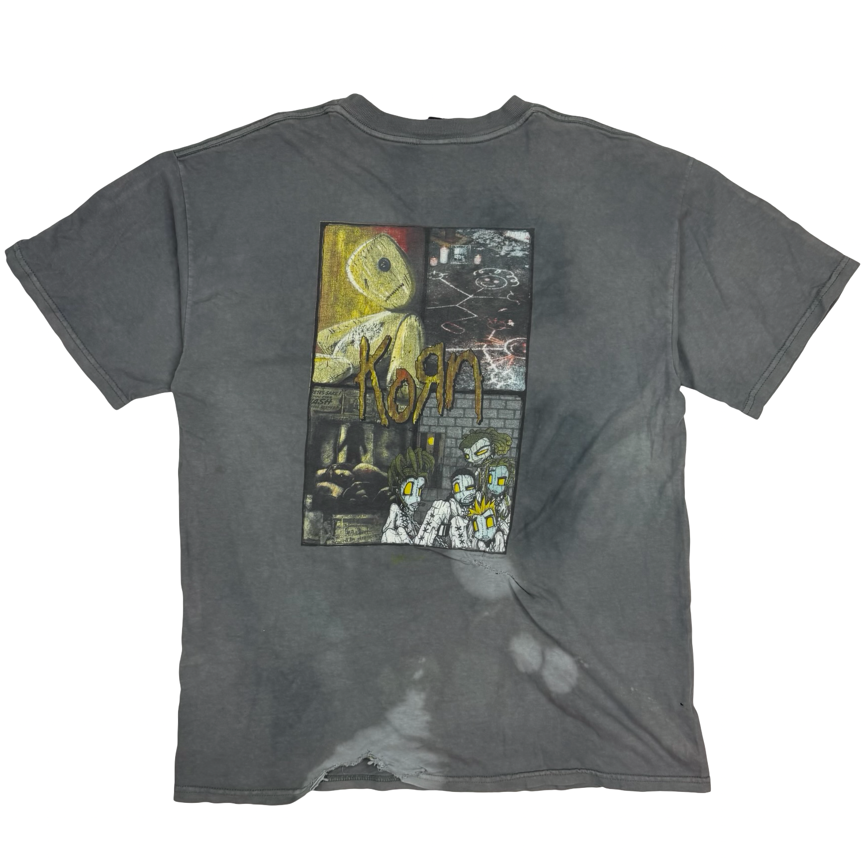 Vintage Korn “Everybody’s Got Issues Do You?” Tee Faded Grey