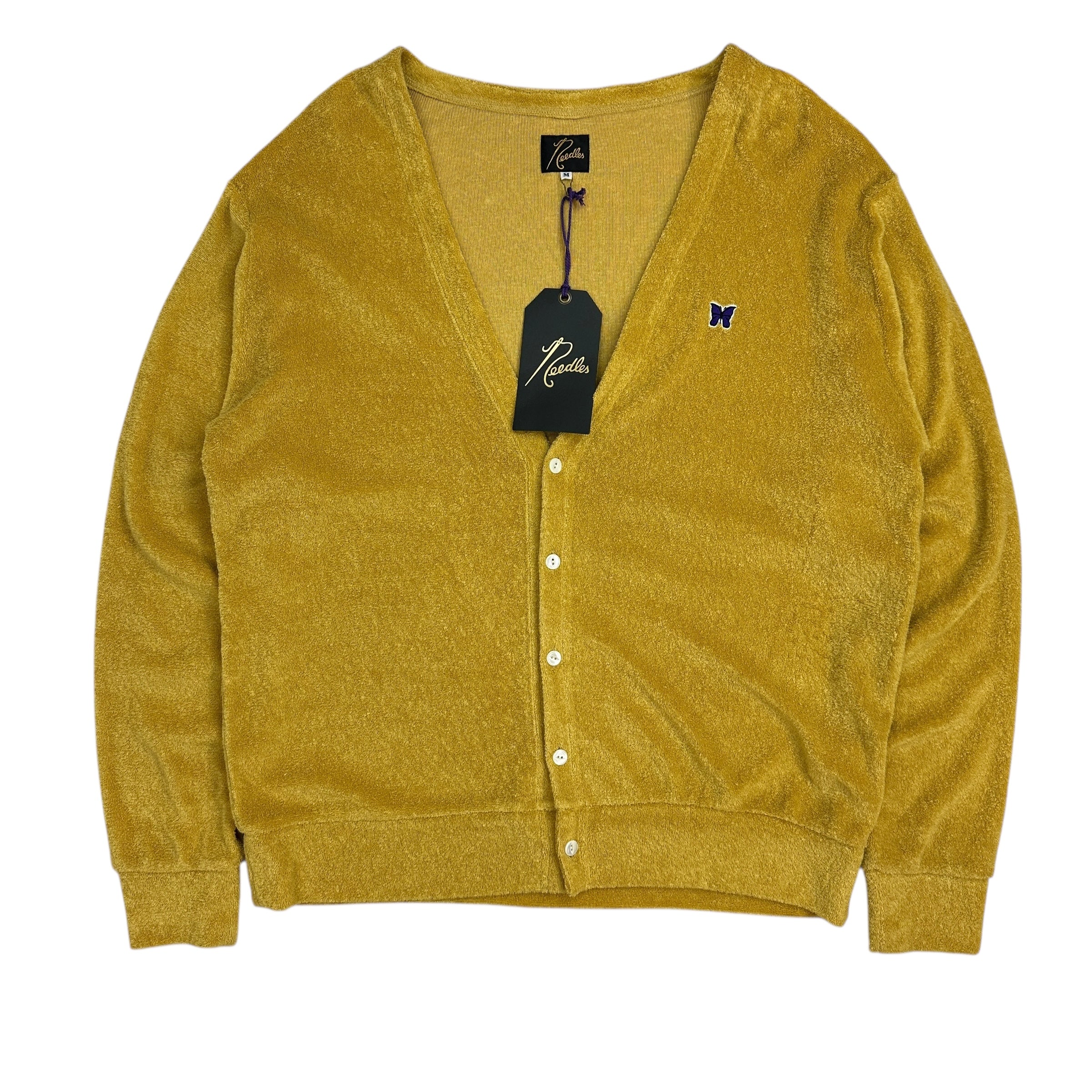Needles Terry Cardigan Yellow