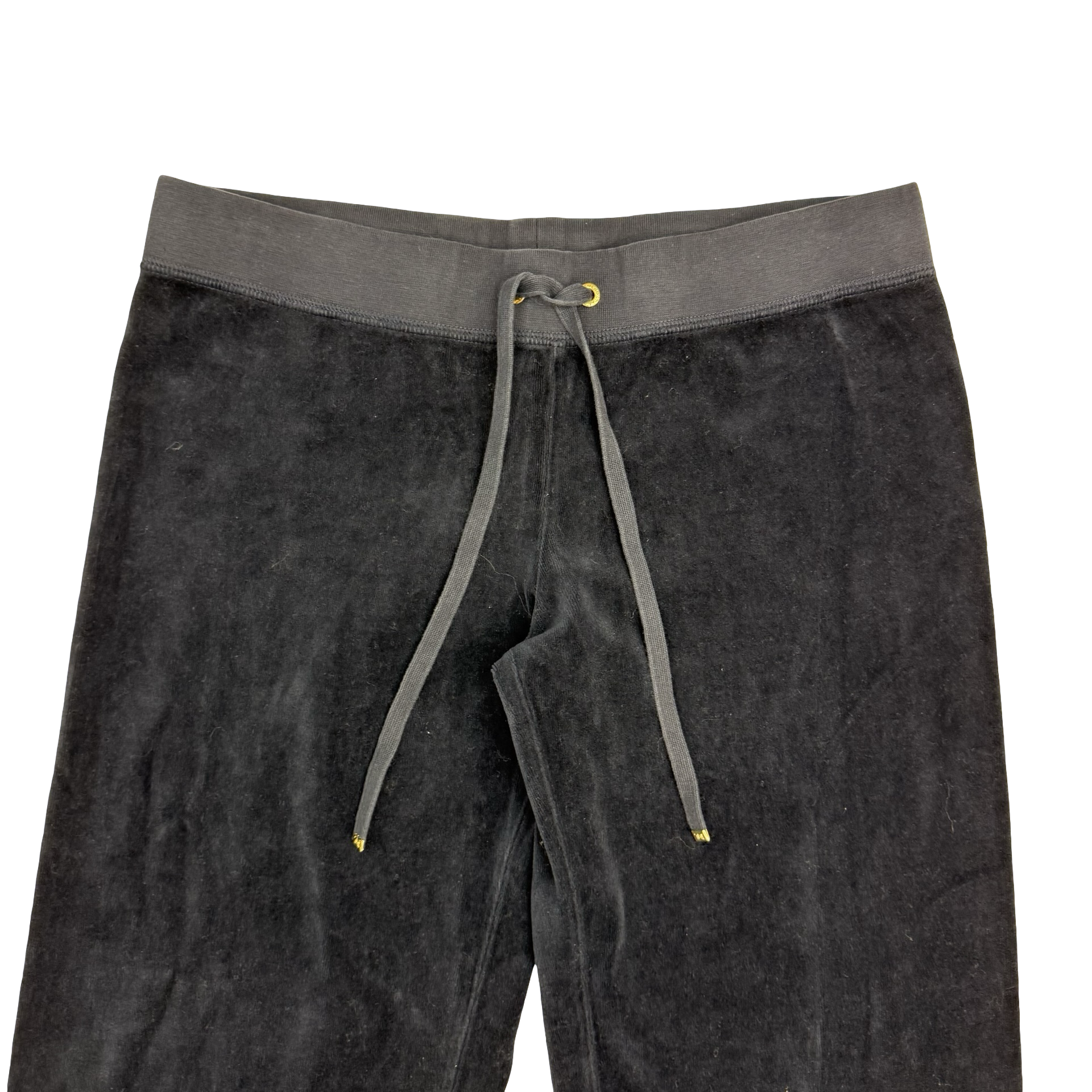 (W) Vintage Juicy Couture Velour Track Pants Navy Blue