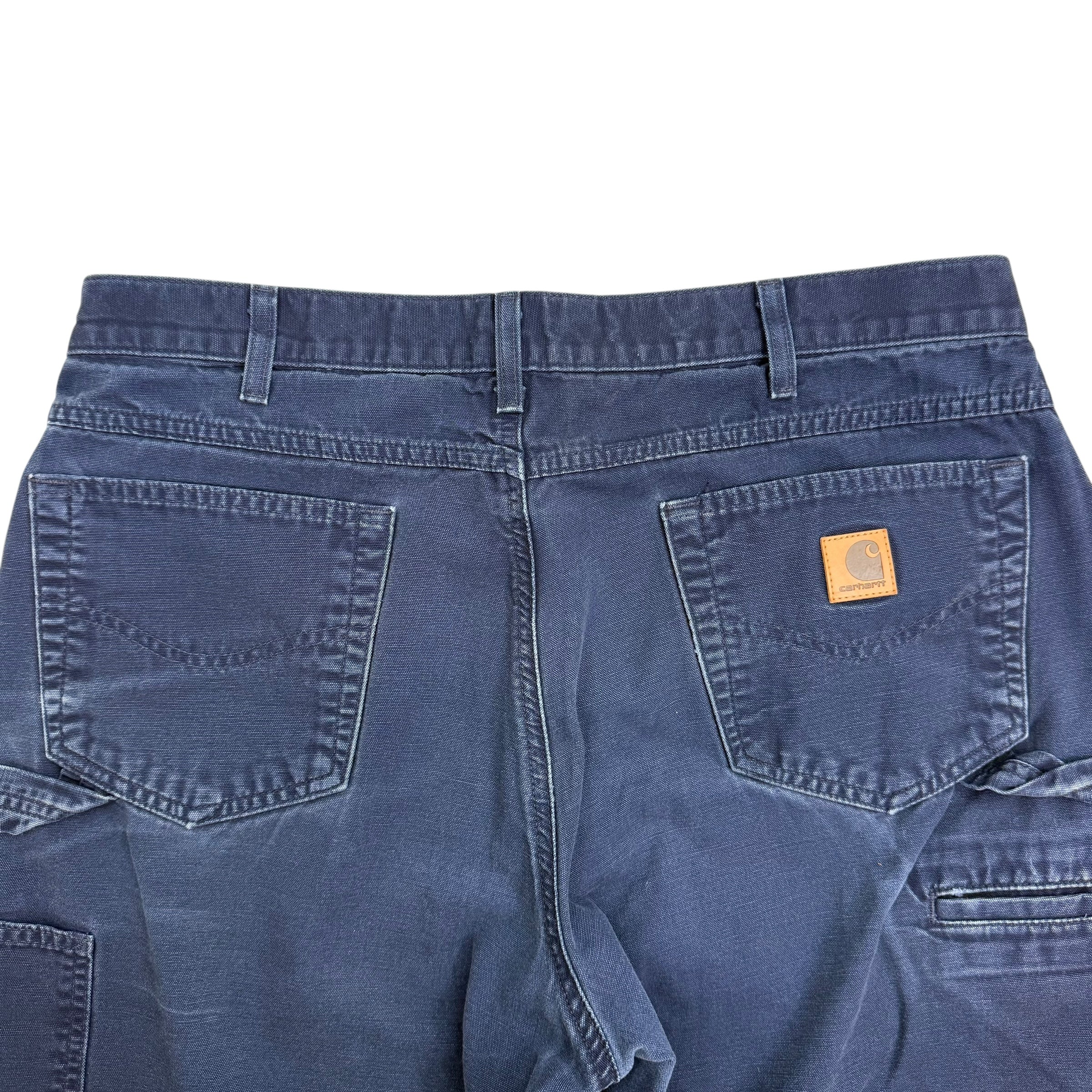 Vintage Carhartt Dungaree Pants Navy Blue