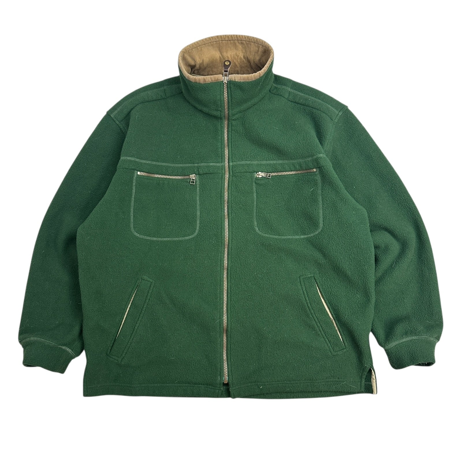 Vintage R&R Fleece Jacket Green