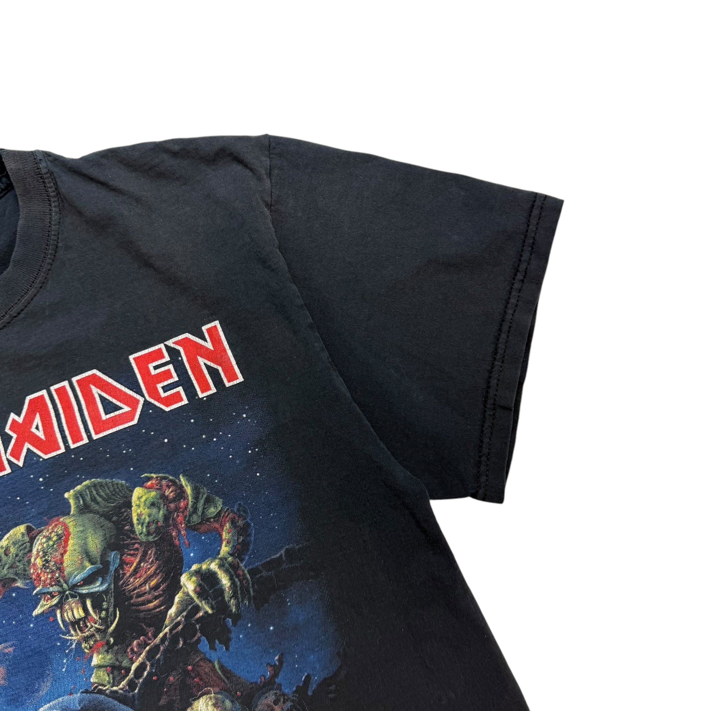 Vintage Iron Maiden Final Frontier Tee Black