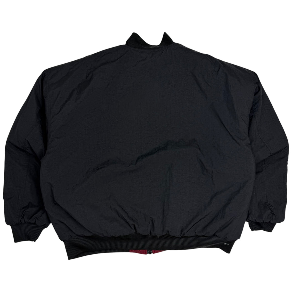 Vintage Nike Quilted Reversible Swoosh Puffer Jacket Red/Black