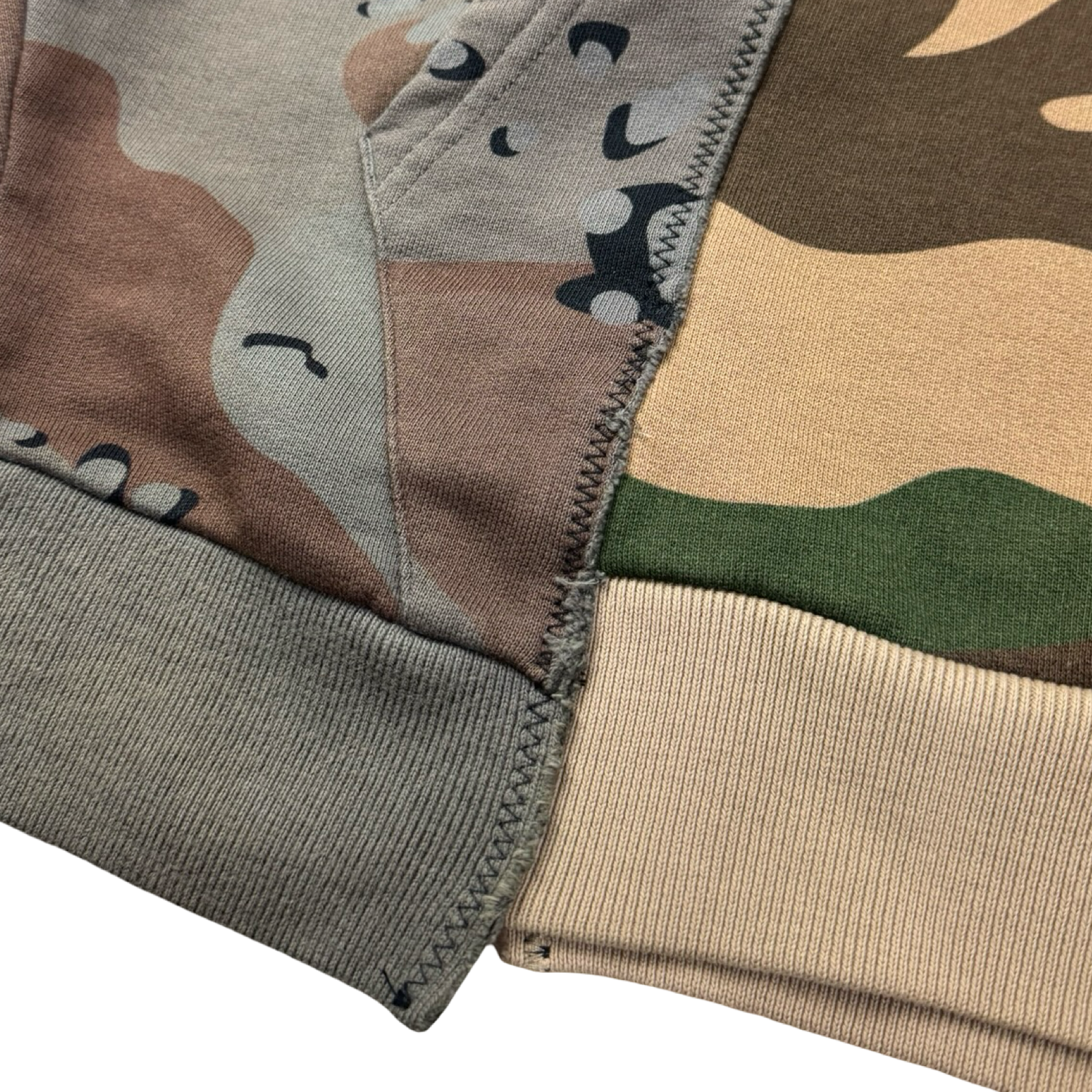 Off-White Reconstructed Camo Hoodie