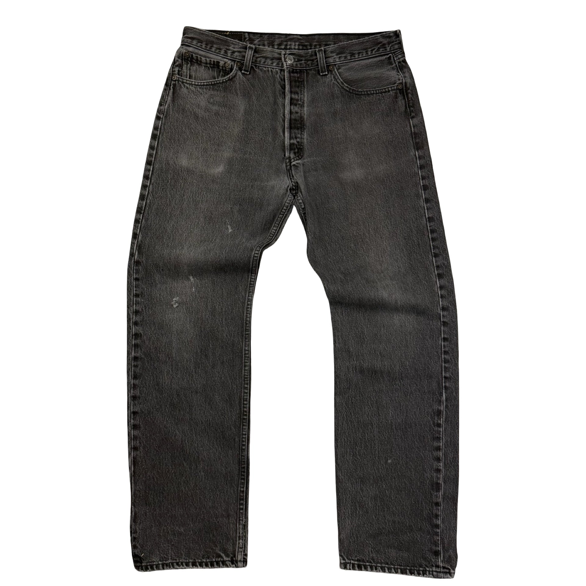 Vintage Levi’s 501 Denim Jeans Washed Black