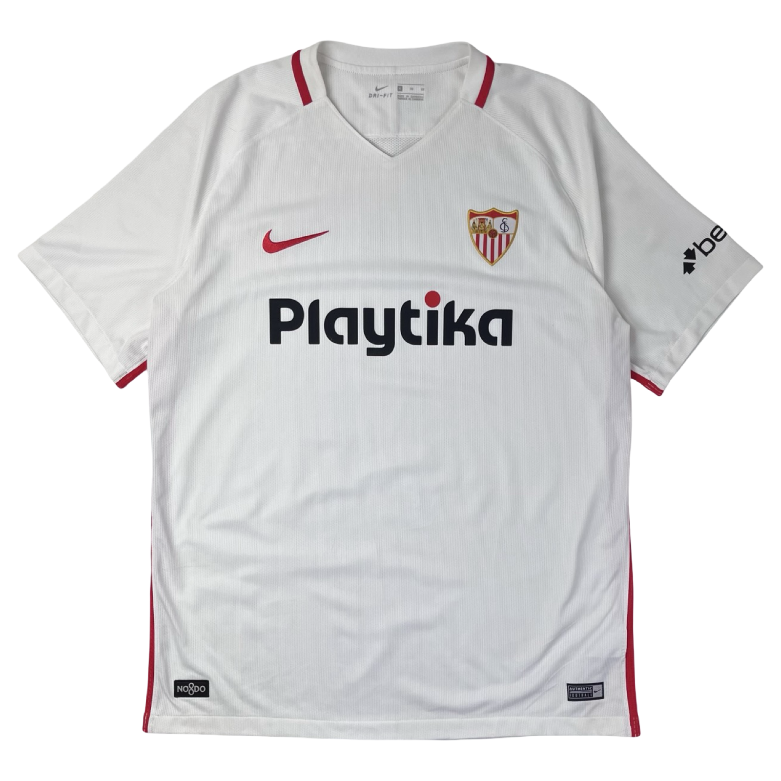 2018-19 Nike Sevilla Playtika Home Soccer Jersey