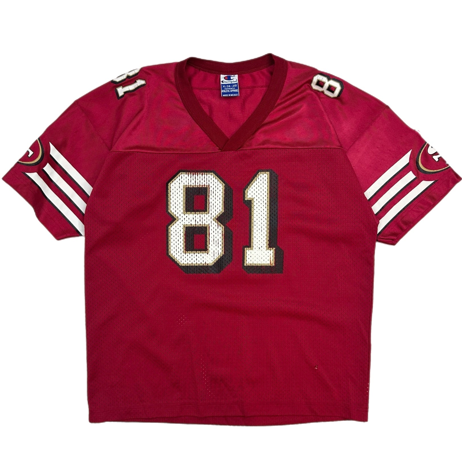 Vintage Youth San Francisco 49ers Terrell Owens Champion Home Jersey