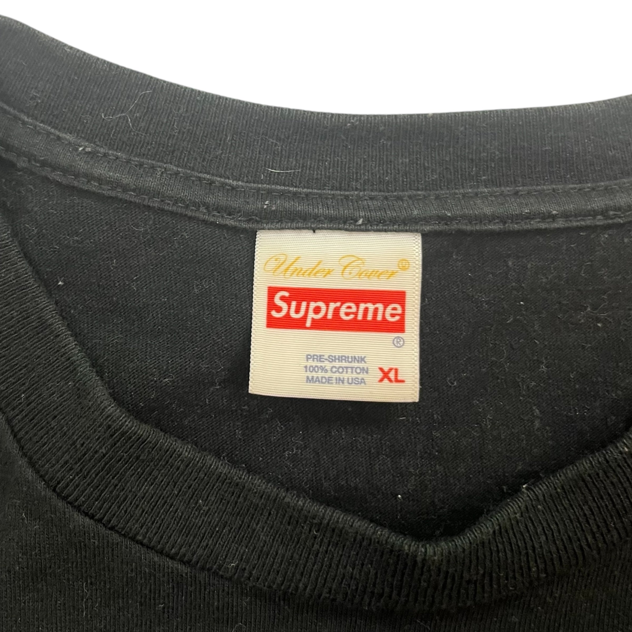 Supreme Undercover Public Enemy Skull Tee Black