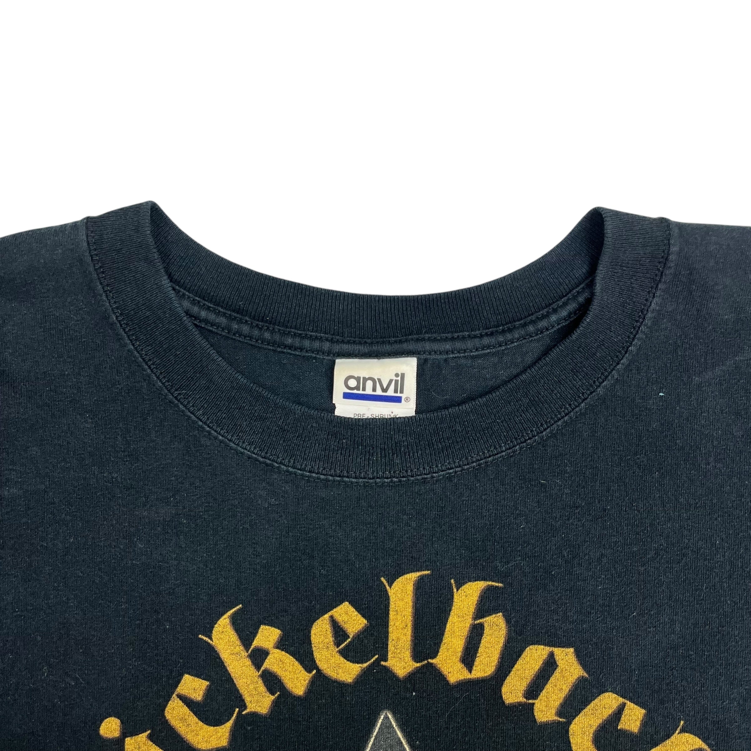 2006 Nickelback All The Right Reasons Tour Tee Black