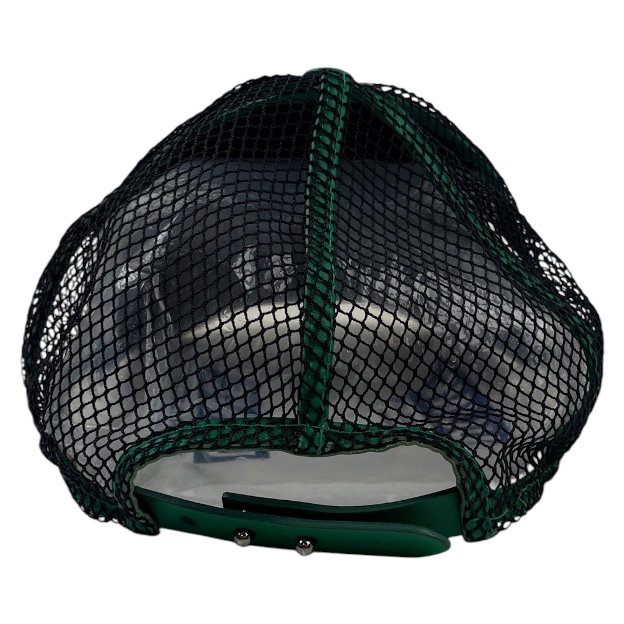 Burberry Netted Mesh Baseball Cap Black/Green