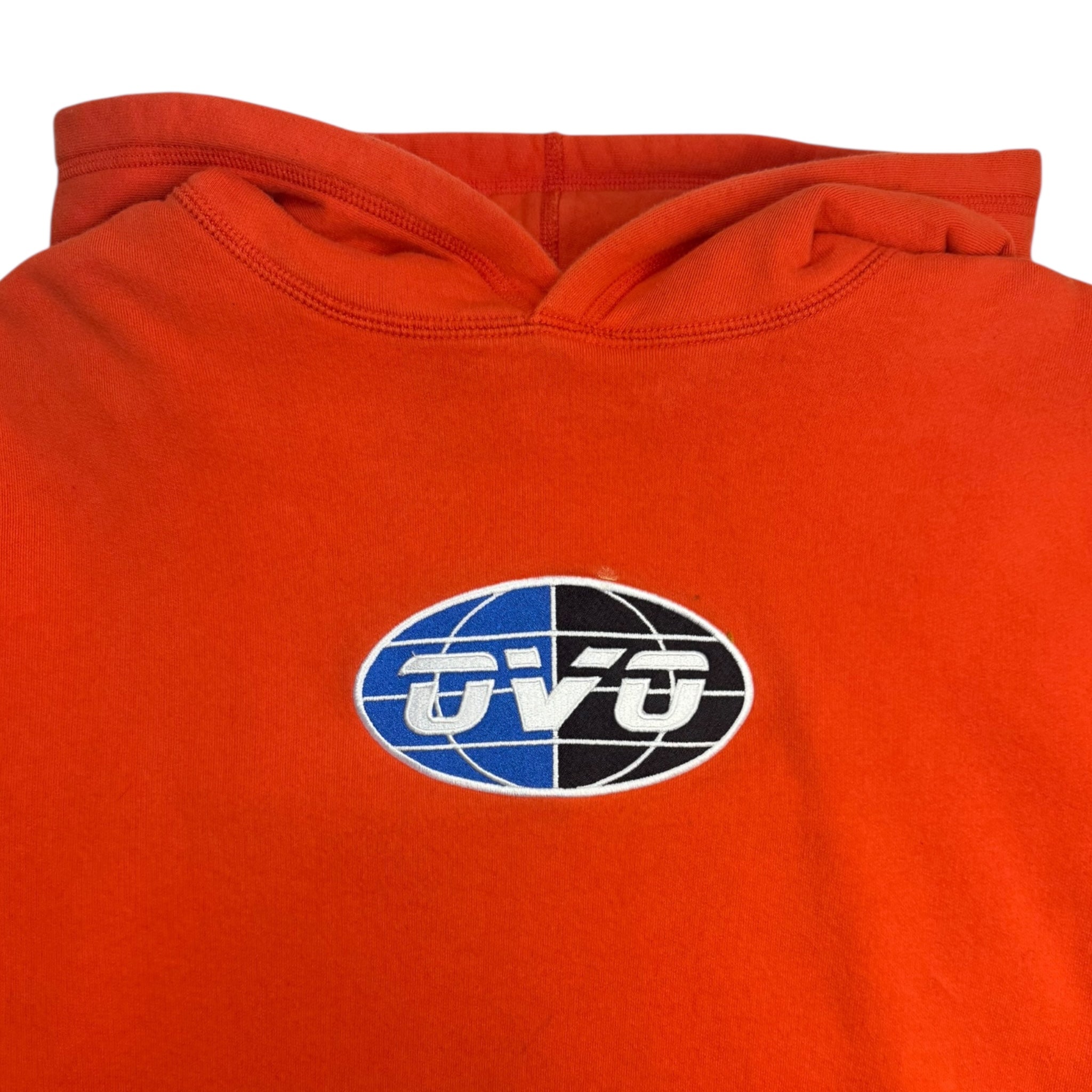 OVO Globe Hoodie Orange