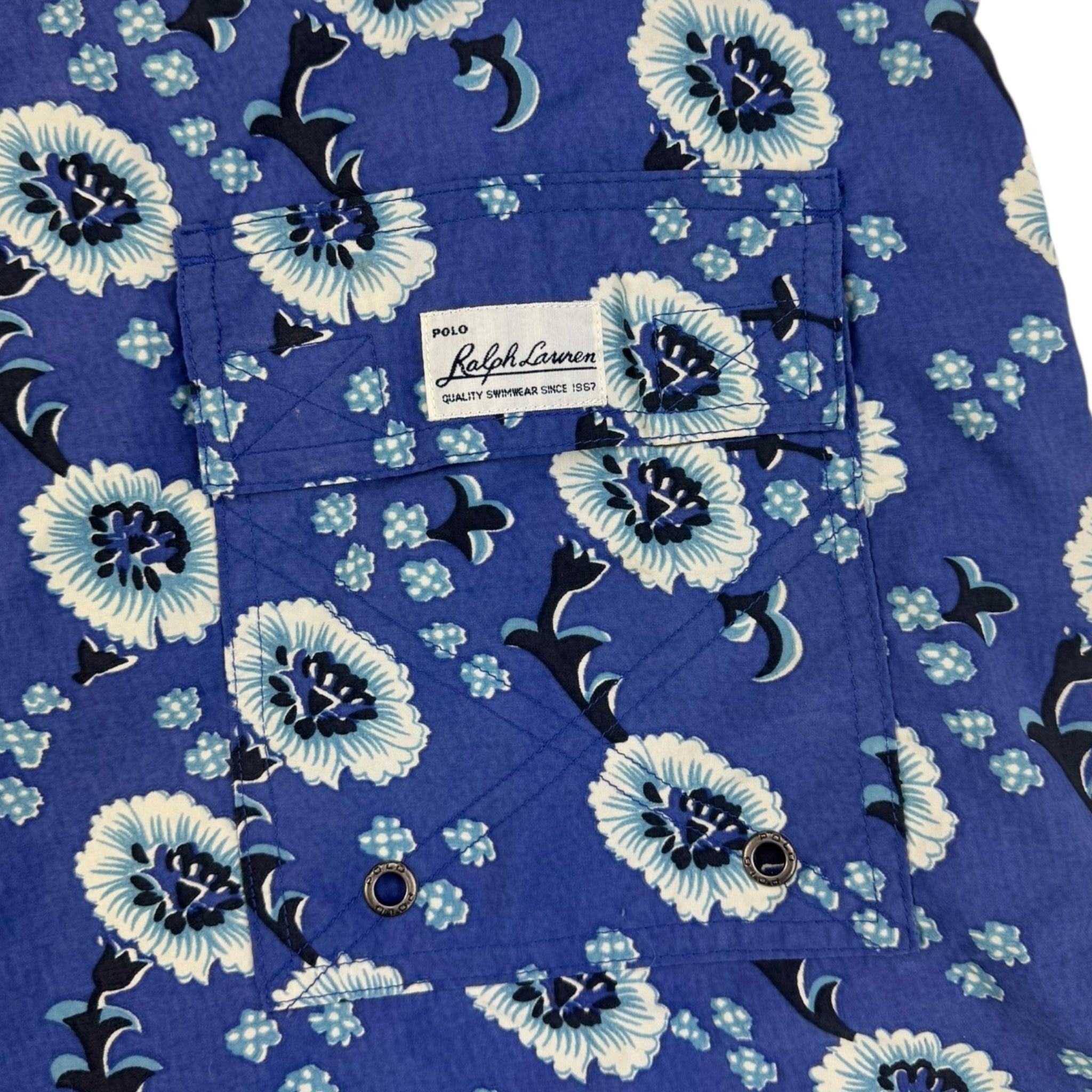 Vintage Polo Sport Ralph Lauren Flower Board Shorts