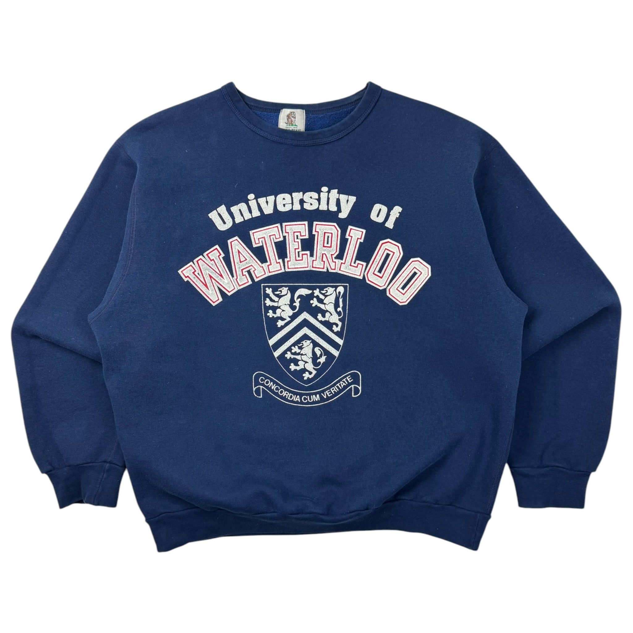 Vintage University of Waterloo Heavyweight Crewneck