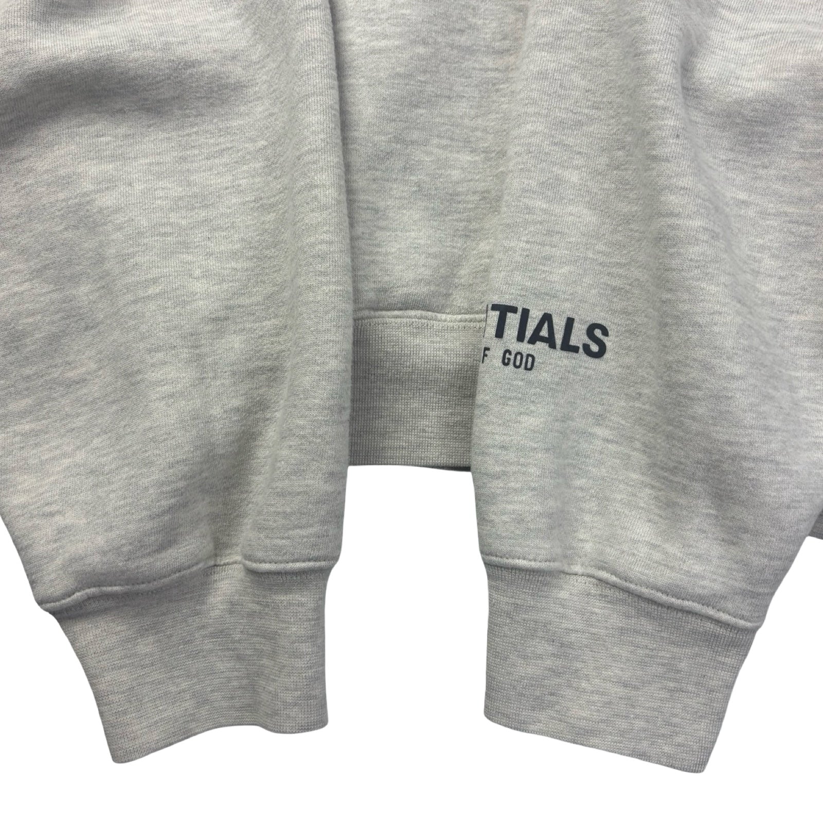 Fear Of God Essentials Pullover Hoodie Heather Oatmeal