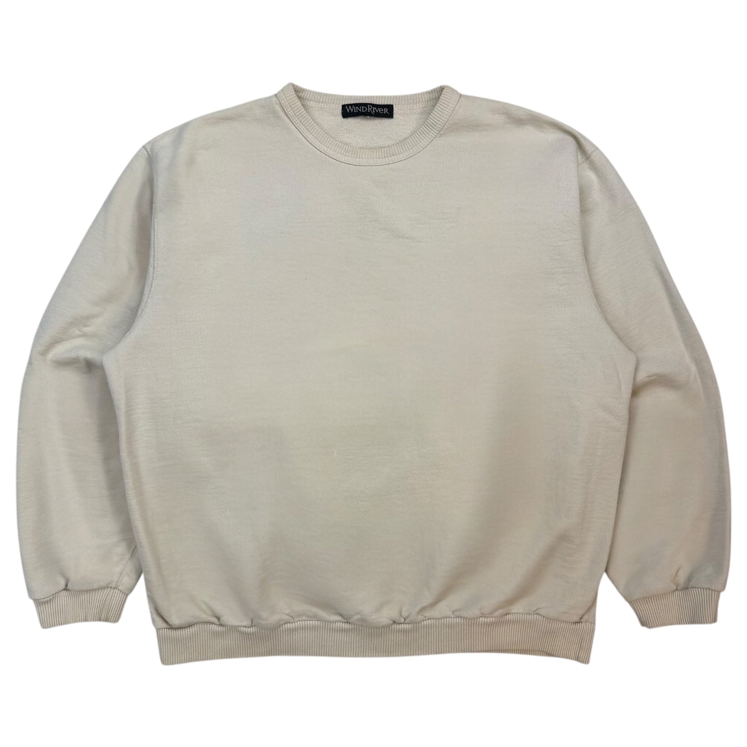 Vintage Wind River Blank Crewneck Cream