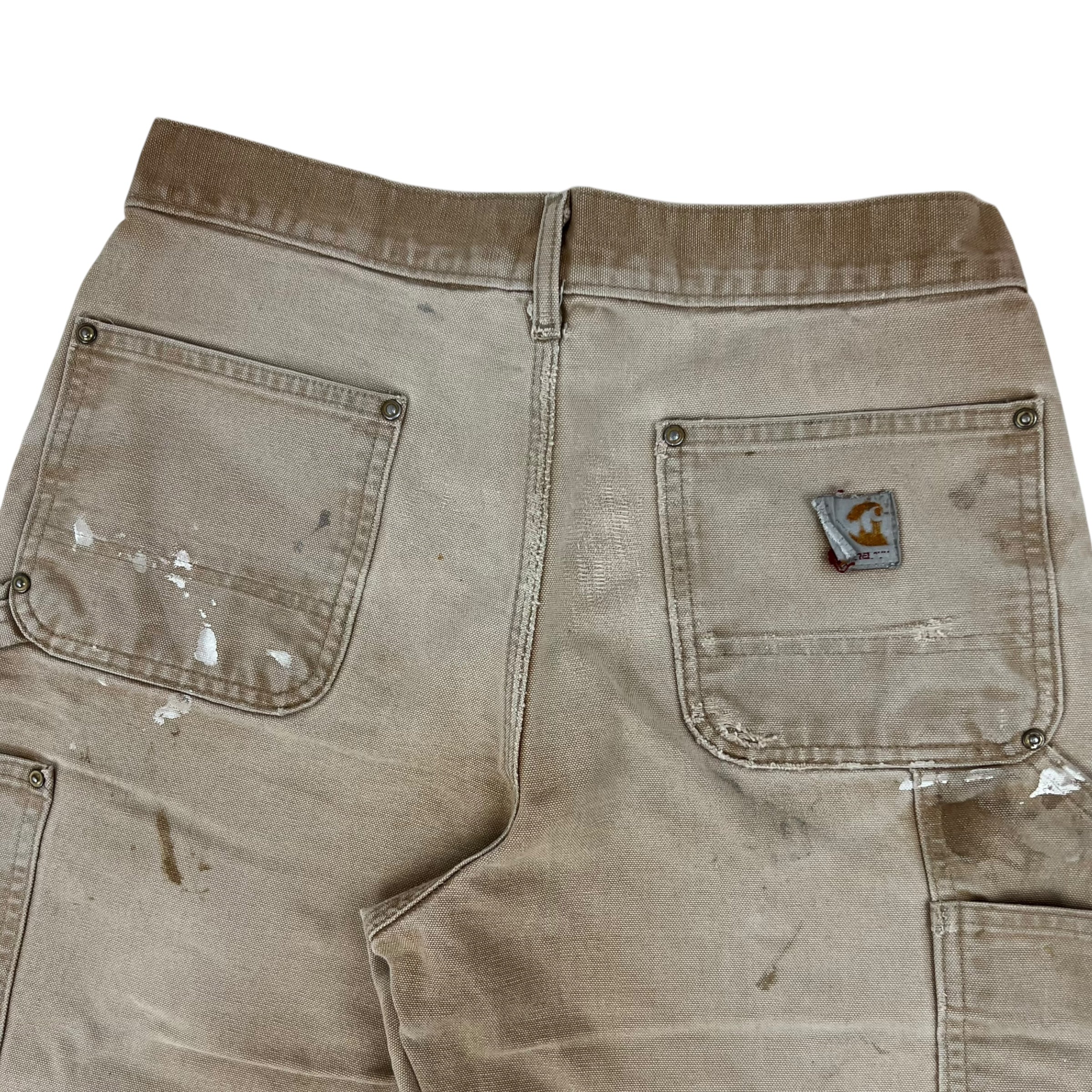 Vintage Carhartt Double Knee Washed Tan