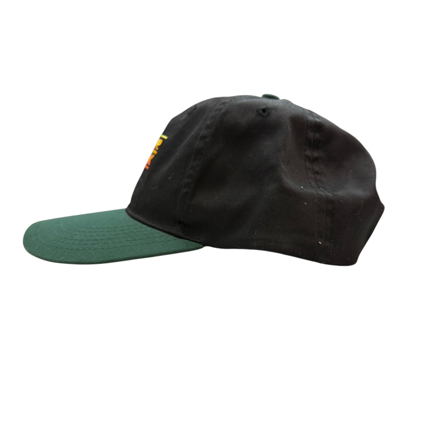 Vintage Upper Deck SnapBack Hat Black/Green