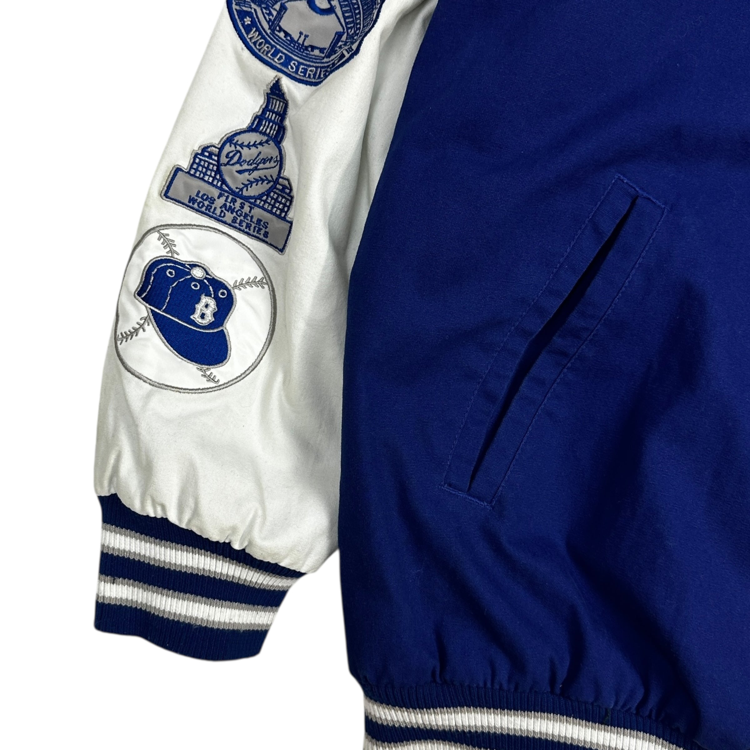 Vintage LA Dodgers World Series Champions Varsity Jacket