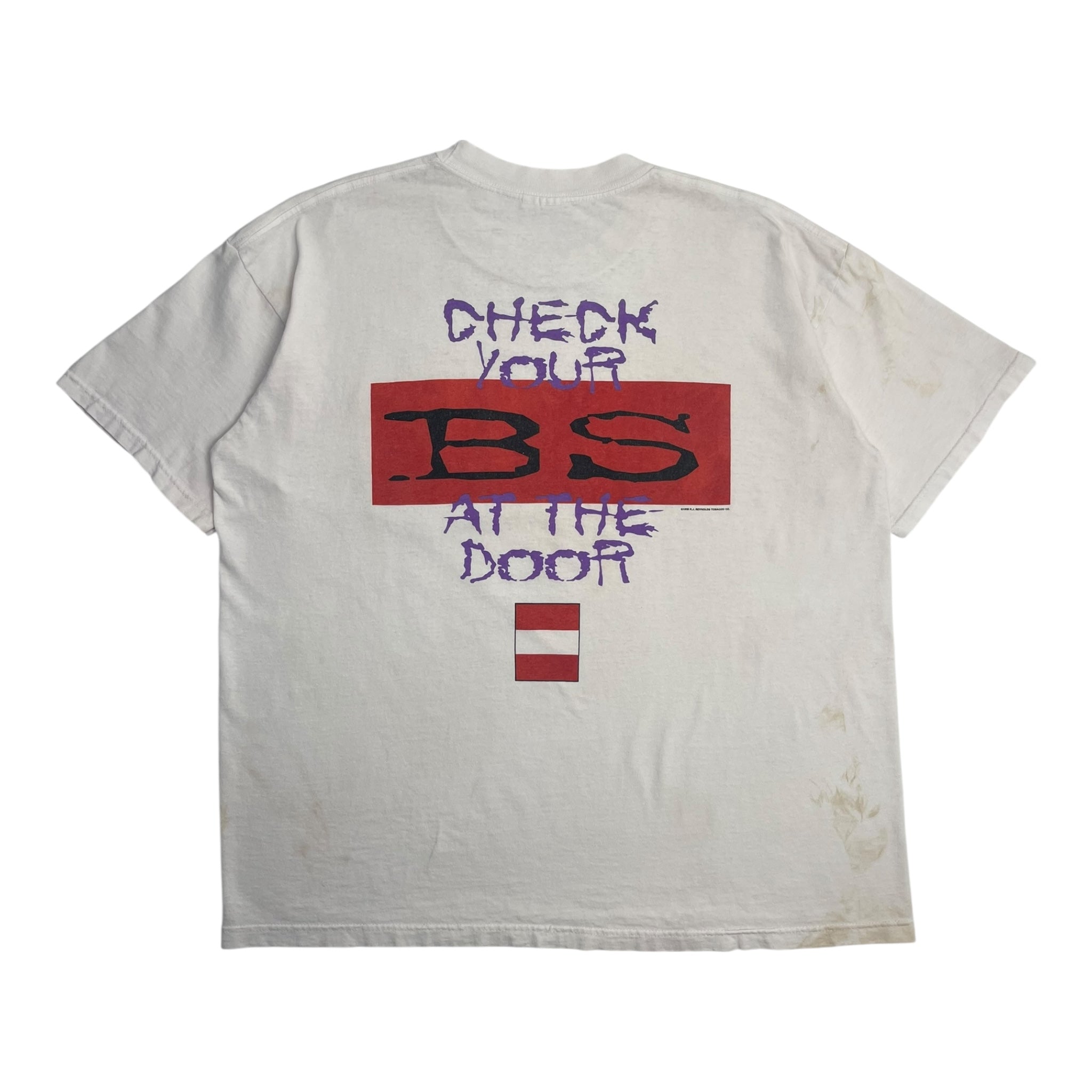 Vintage "Check Your BS" Pocket T-Shirt
