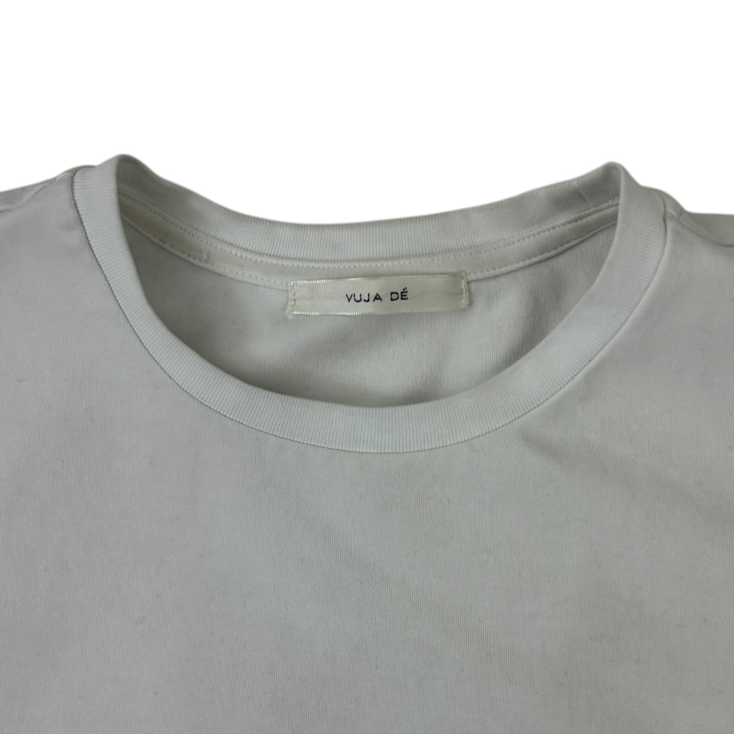 Vuja De The Forme Twisted Seam T-Shirt White