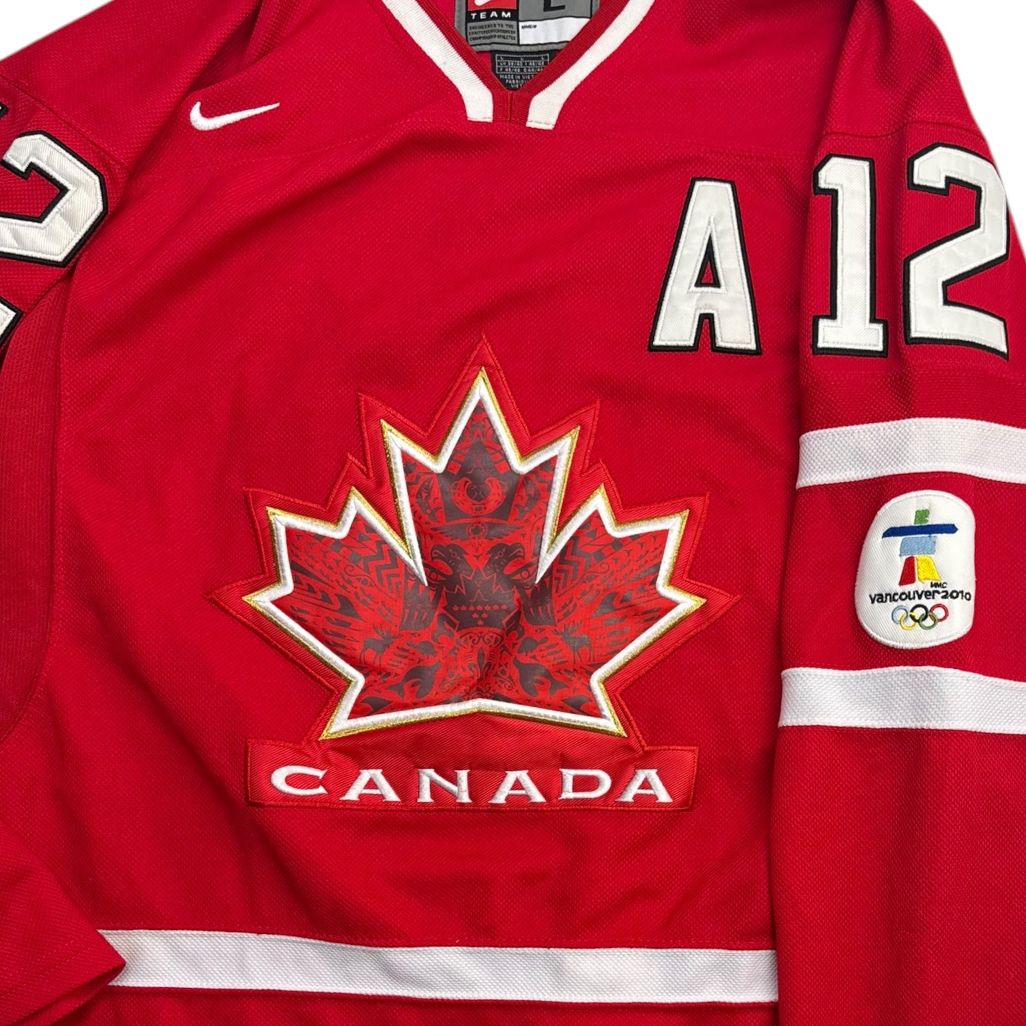 2010 Olympics Nike Team Canada Jarome Iginla Jersey Red