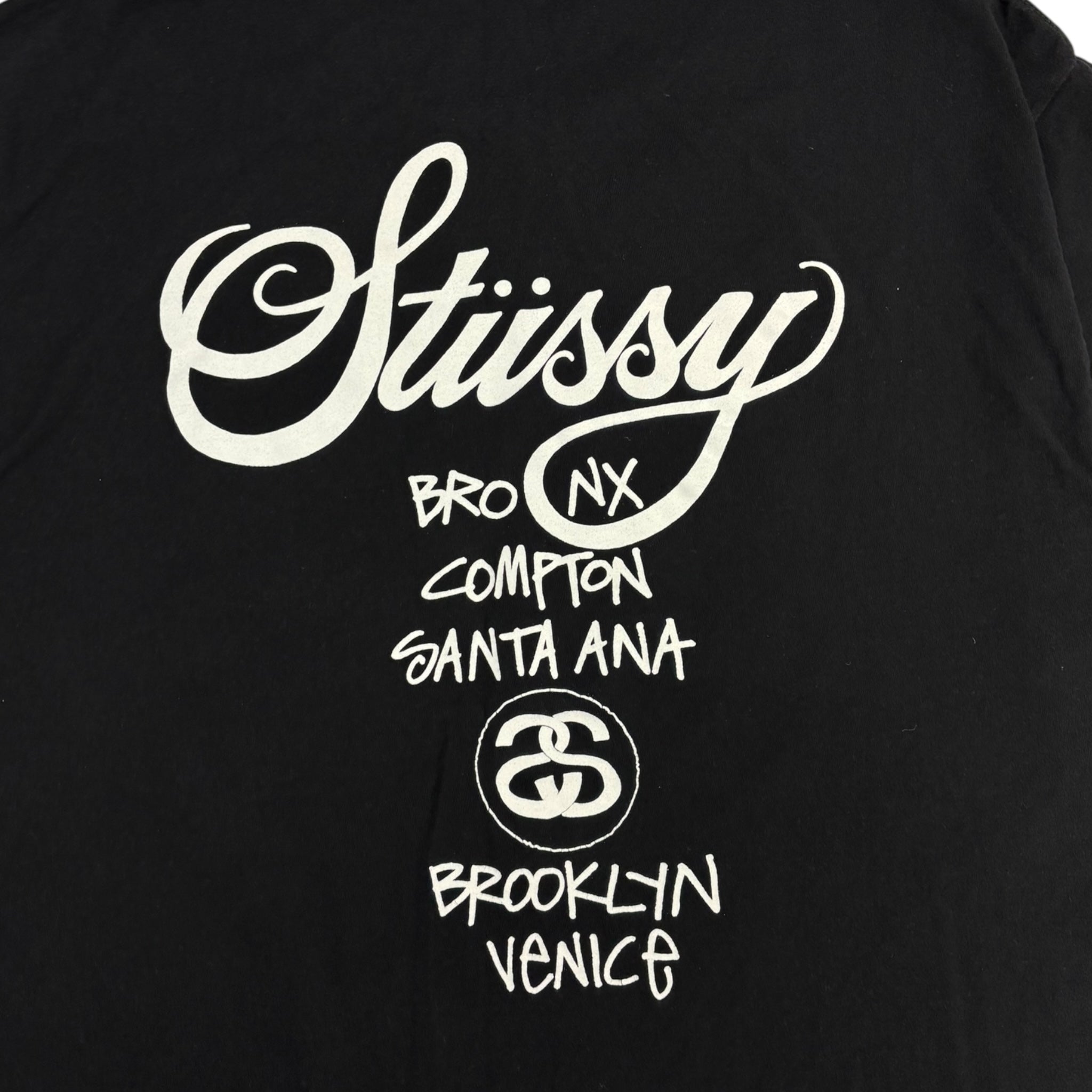 Stussy World Tour T-Shirt Black