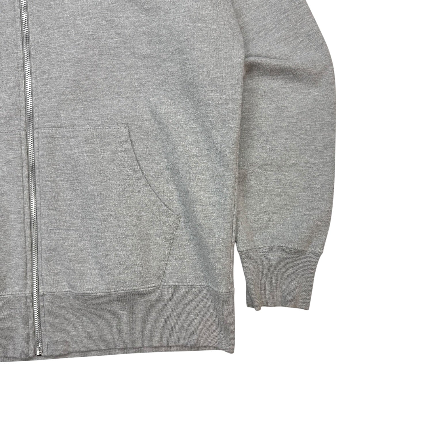 Supreme Zip Up Hoodie Grey