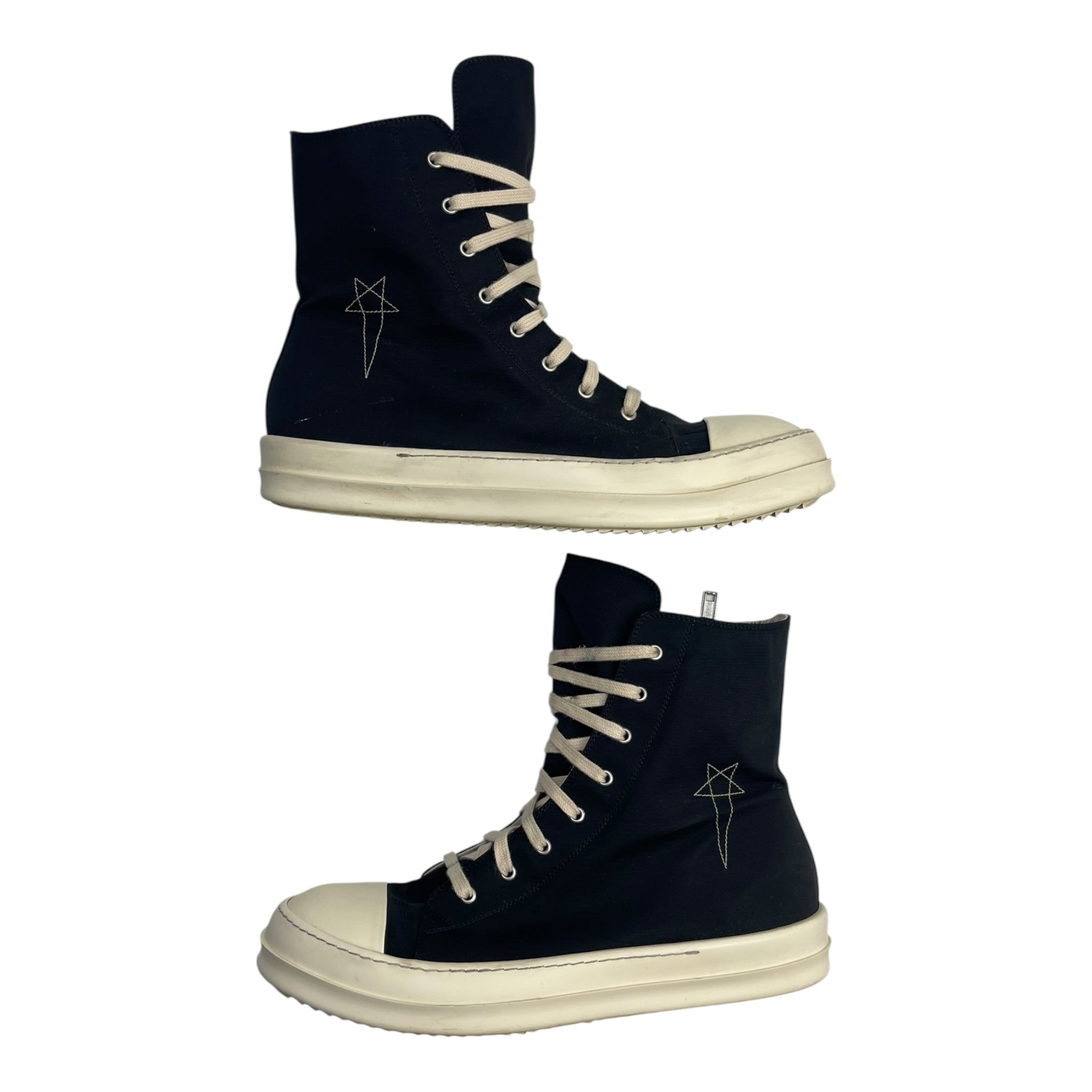 Rick Owen’s DRKSHDW Sneaks Black (Used)