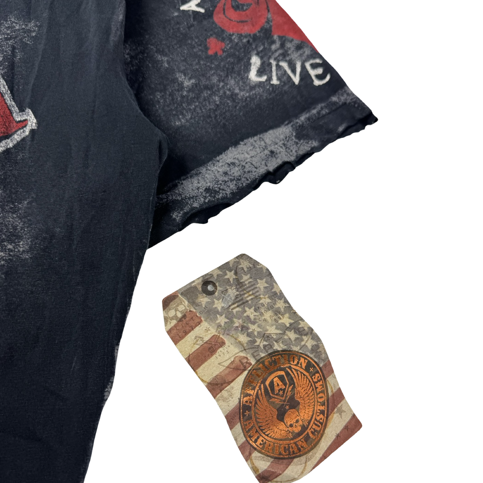 Y2K Affliction ‘Devil On Wheels’ Gothic T-Shirt