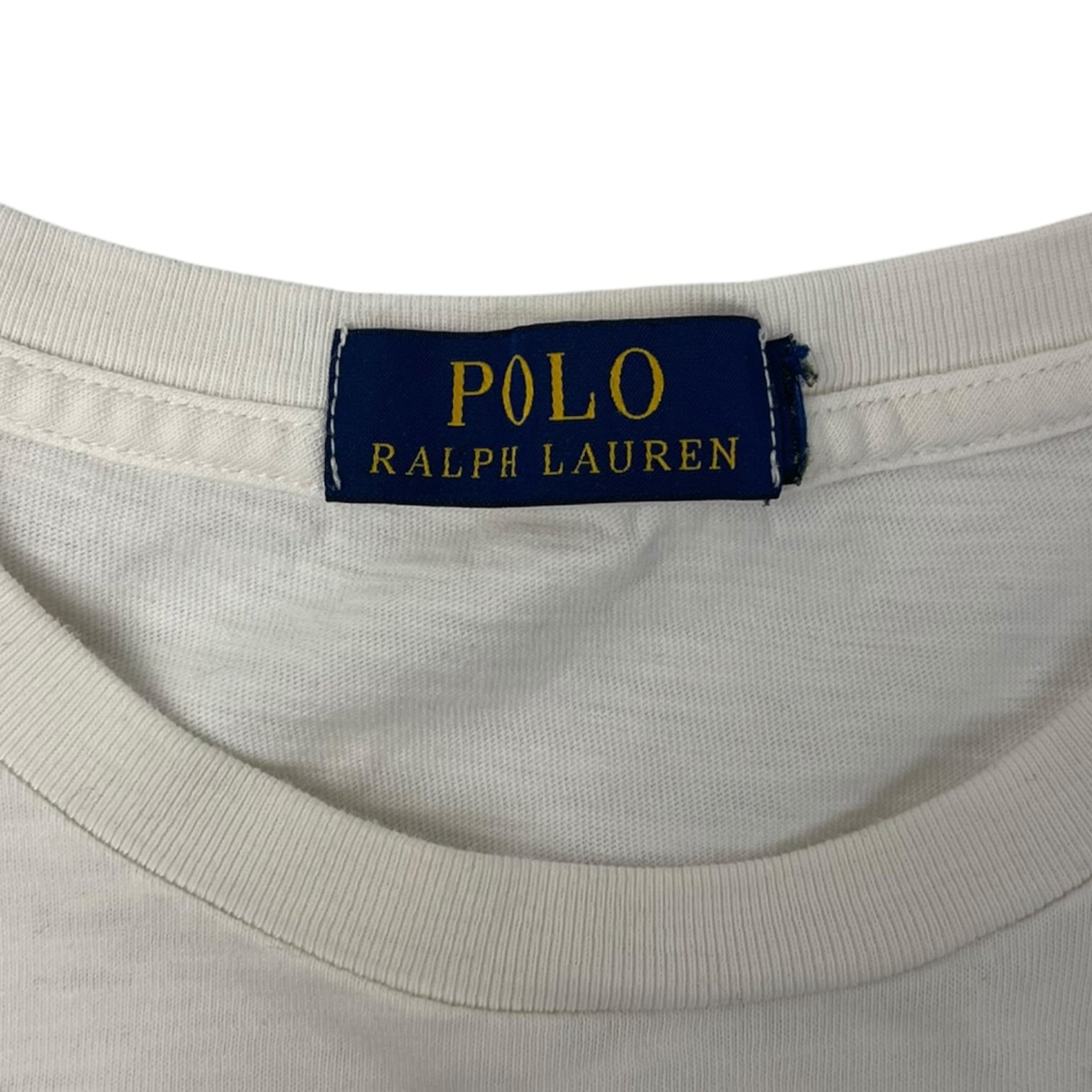 Vintage Polo Ralph Lauren Pocket T-Shirt White