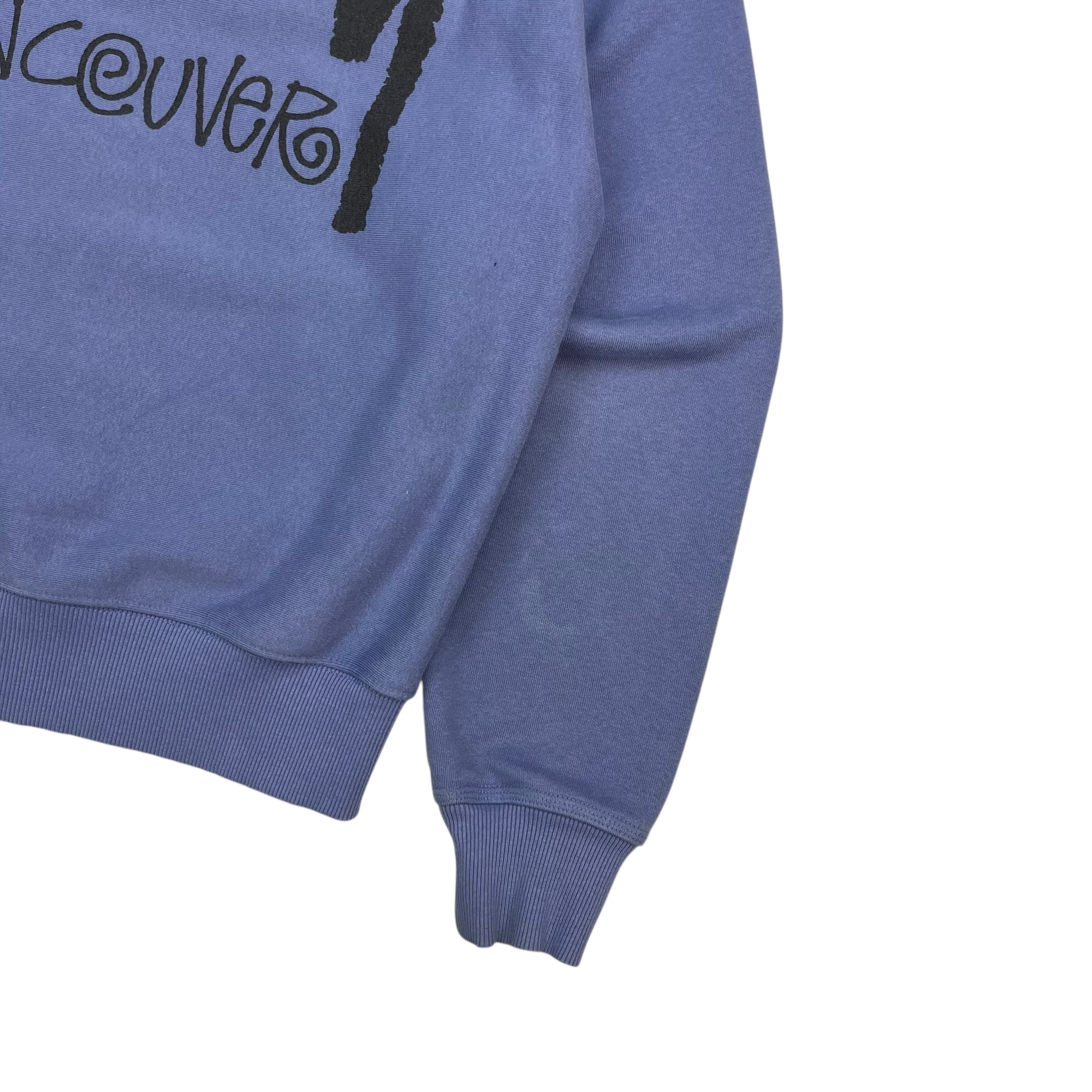 Stussy Vancouver Chapter Zip Up Hoodie Lavender Purple