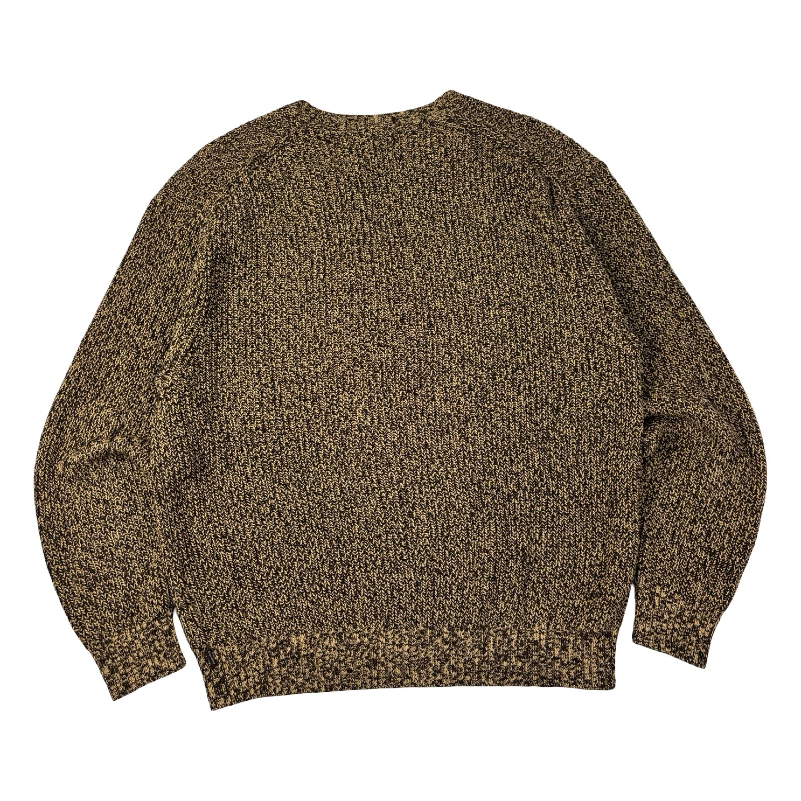 Supreme Mélange Rib Knit Sweater Brown