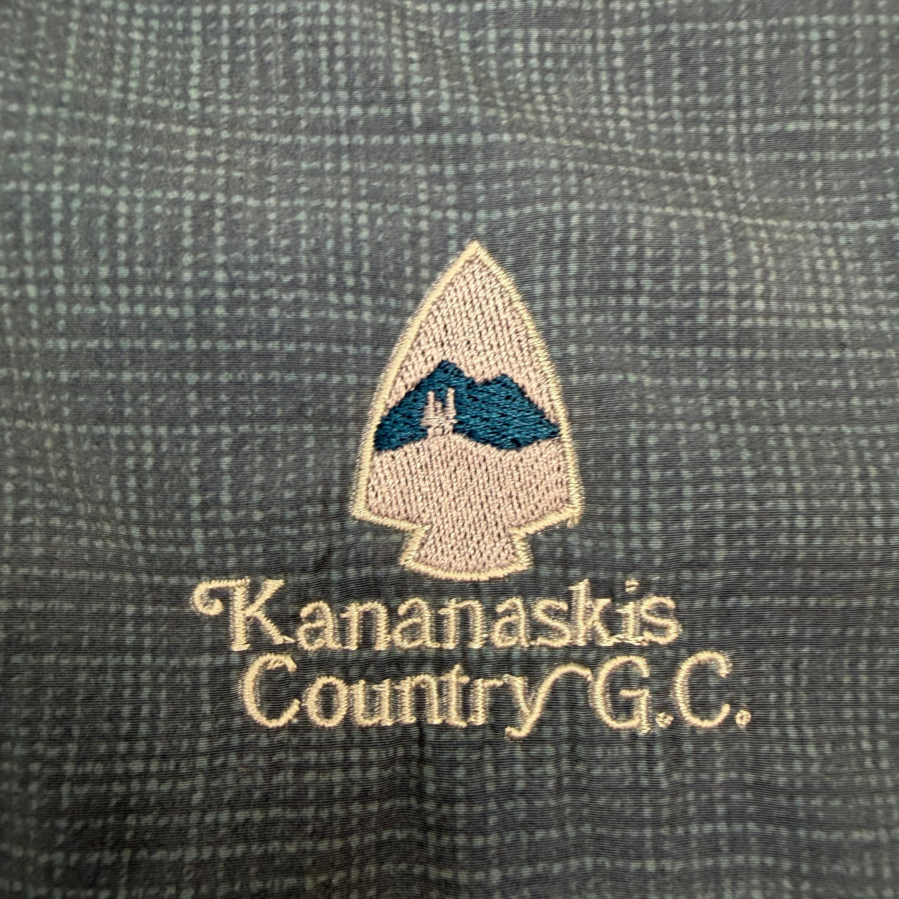 Vintage Kananaskis Country Golf Club Pullover Blue