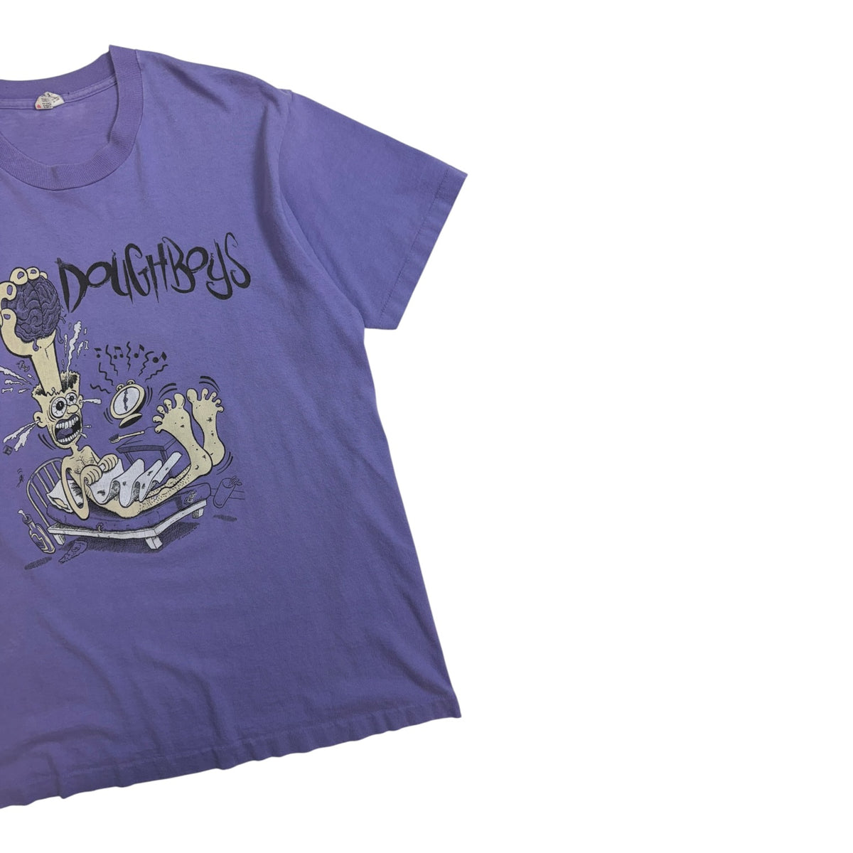 Vintage 1990 Doughboys "Happy Accidents" T-Shirt Purple