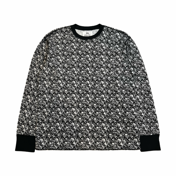Stüssy Pigment Dyed LongSleeve Bones Thermal