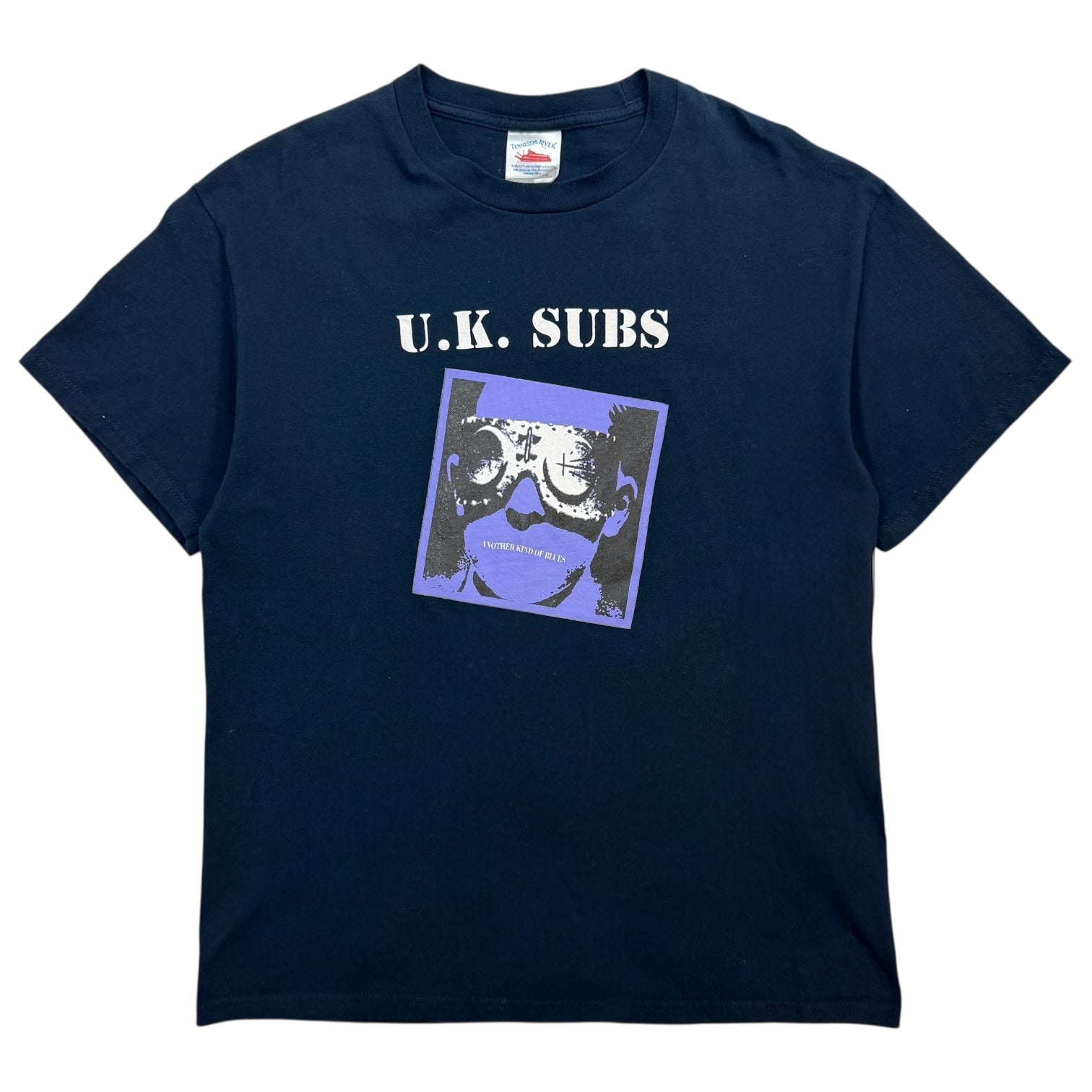 Vintage U.K. Subs ‘Another Kind Of Blues’ Tee Navy Blue