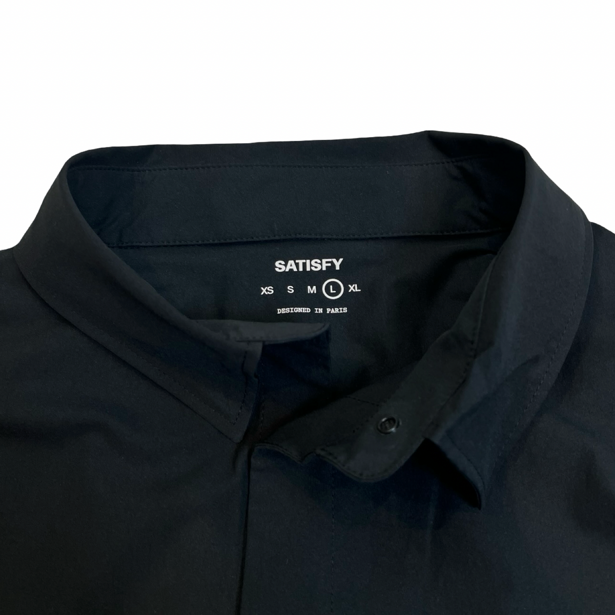 Satisfy PeaceShell™ River Button Up Shirt Black