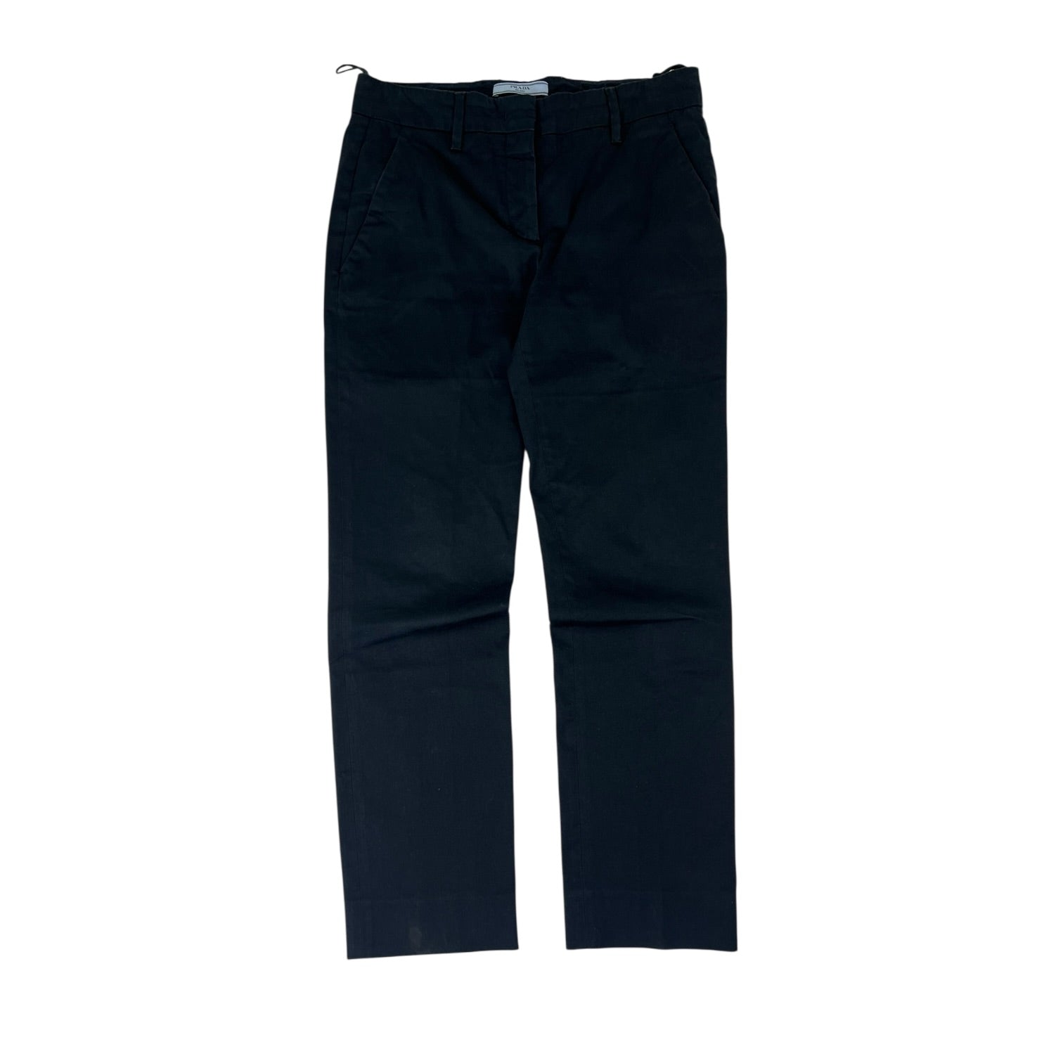 (W) Prada Trousers Dark Navy