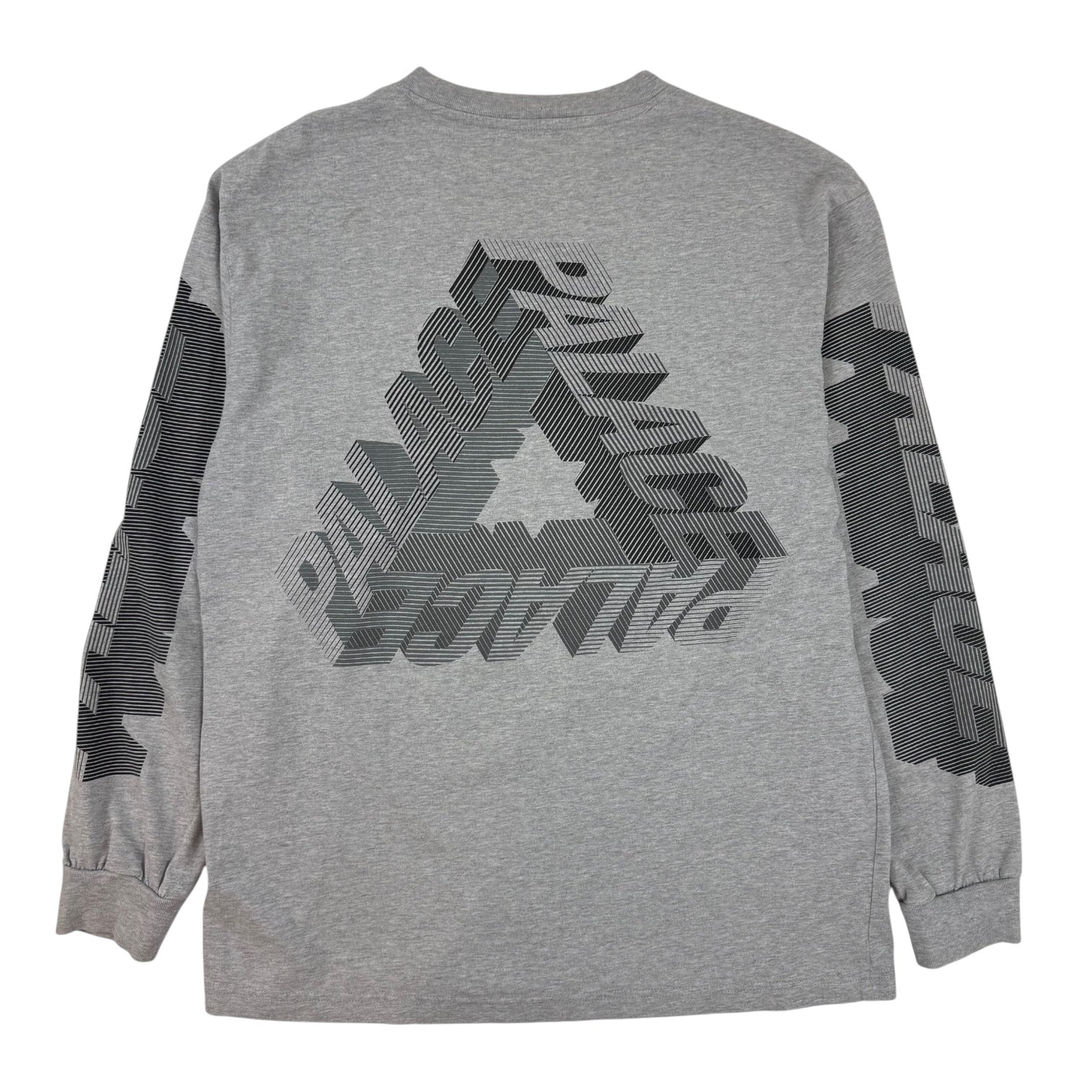 Palace Tri Ferg Longsleeve Tee Grey