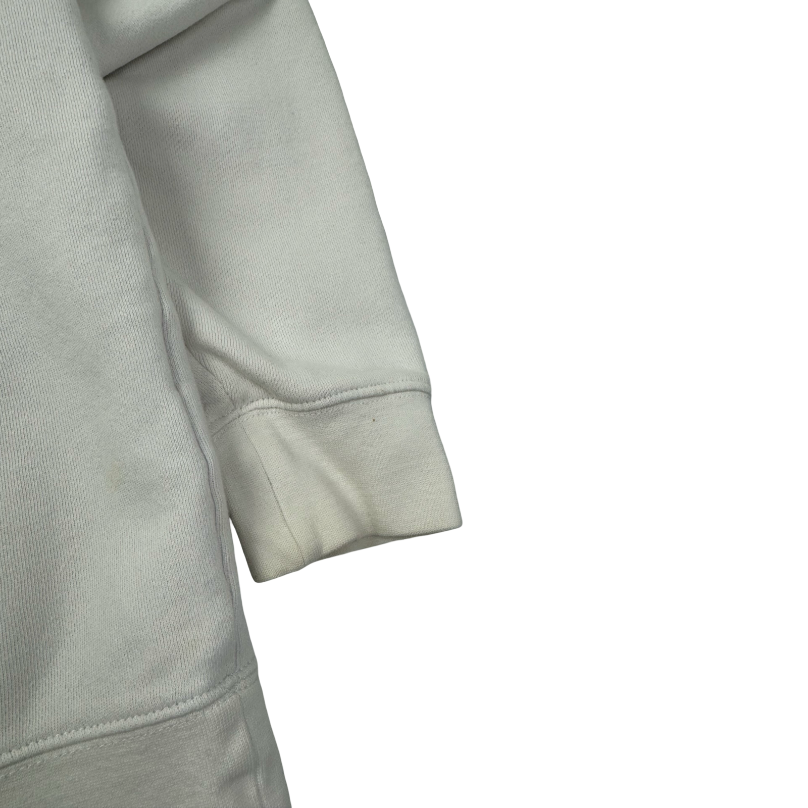 Stussy Shadow Emboidered Logo Crewneck White